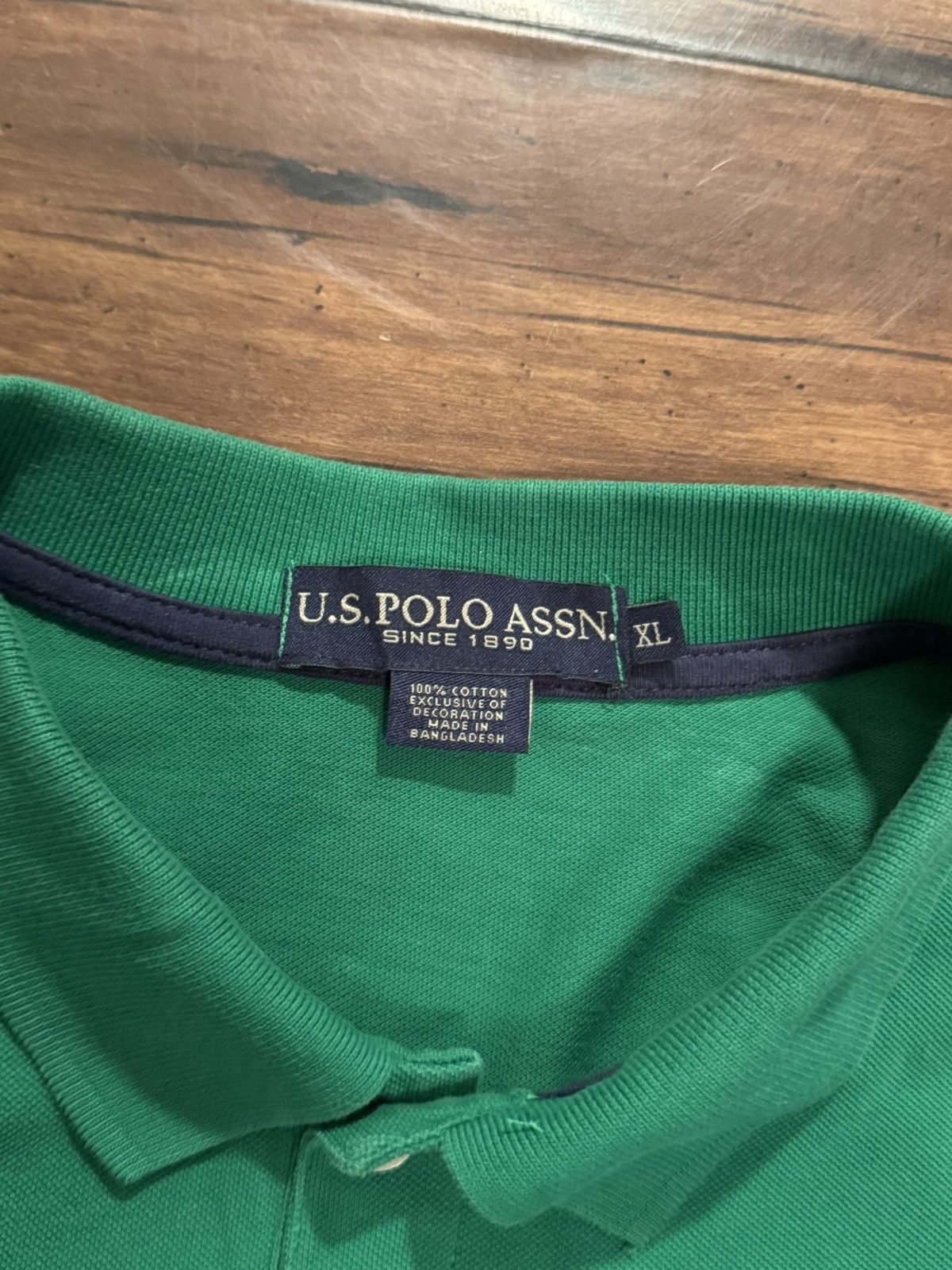 U.S. Polo Assn. Green US Polo Assassin Polo Top Size US XL / EU 56 / 4 - 7 Thumbnail