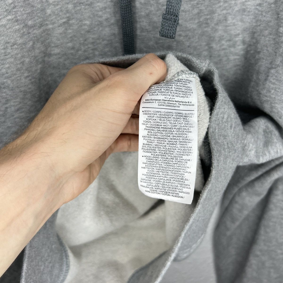 Nike Nike Tracksuit Suit Set Grey Logo Swoosh Tech Fleece Size US S / EU 44-46 / 1 - 8 Thumbnail