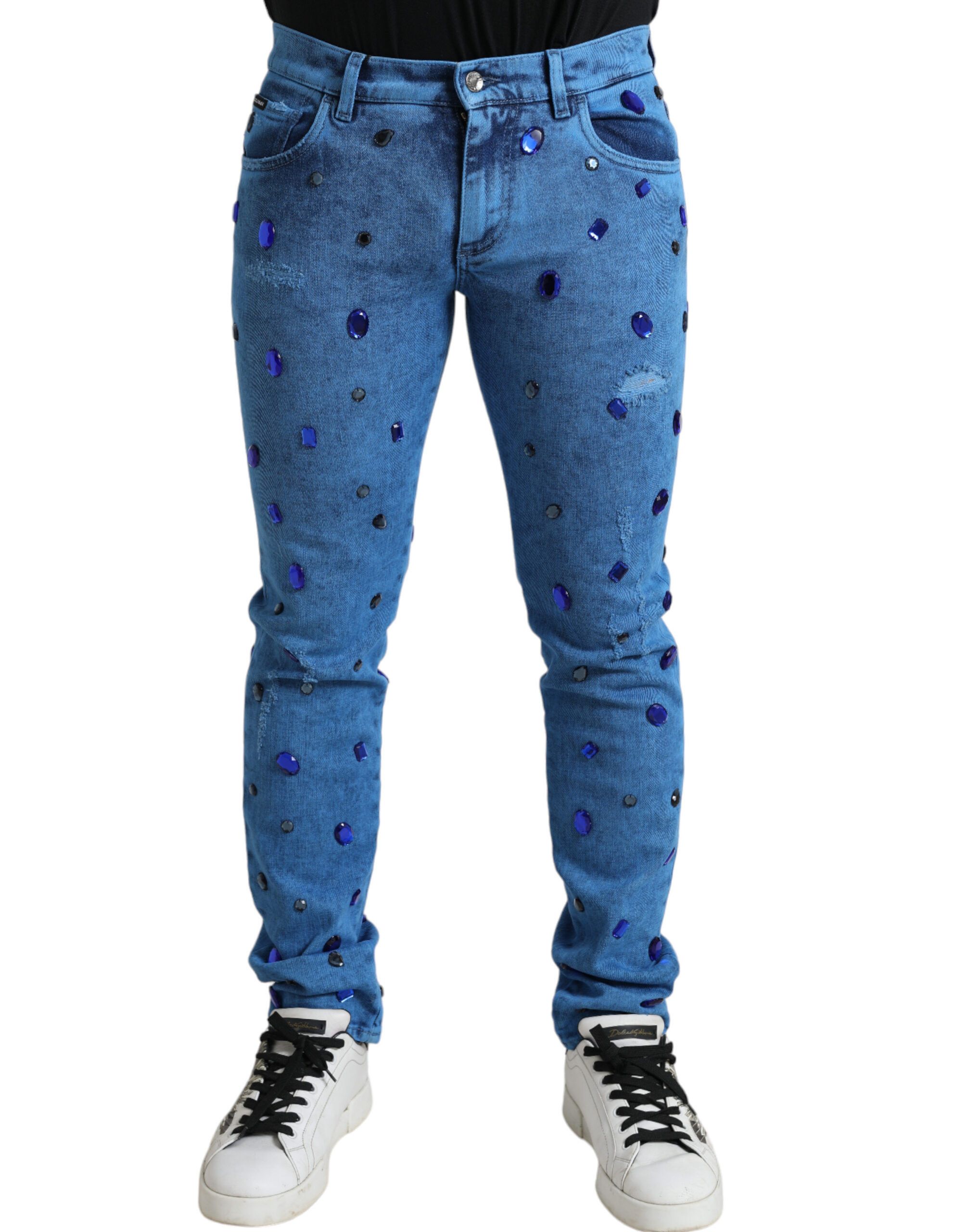 Dolce & Gabbana o1y0125 Jeans in Blue Size US 28 / EU 44 - 1 Thumbnail