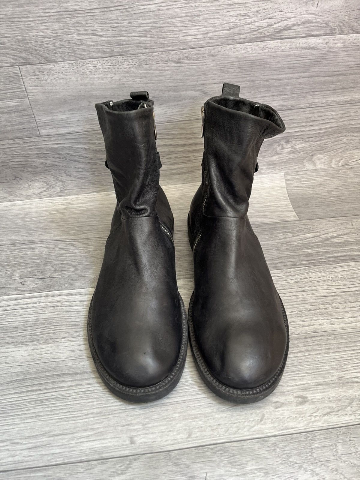 A.S.98 A.S 98 x 14th addiction x guidi biker avantgarde zip boots Size US 8 / EU 41 - 3 Thumbnail