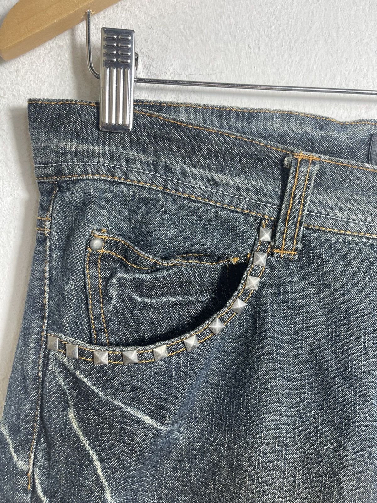 If Six Was Nine × In The Attic × Japanese Brand Japanese Brand In the Attic short denime pants Size US 33 - 6 Thumbnail