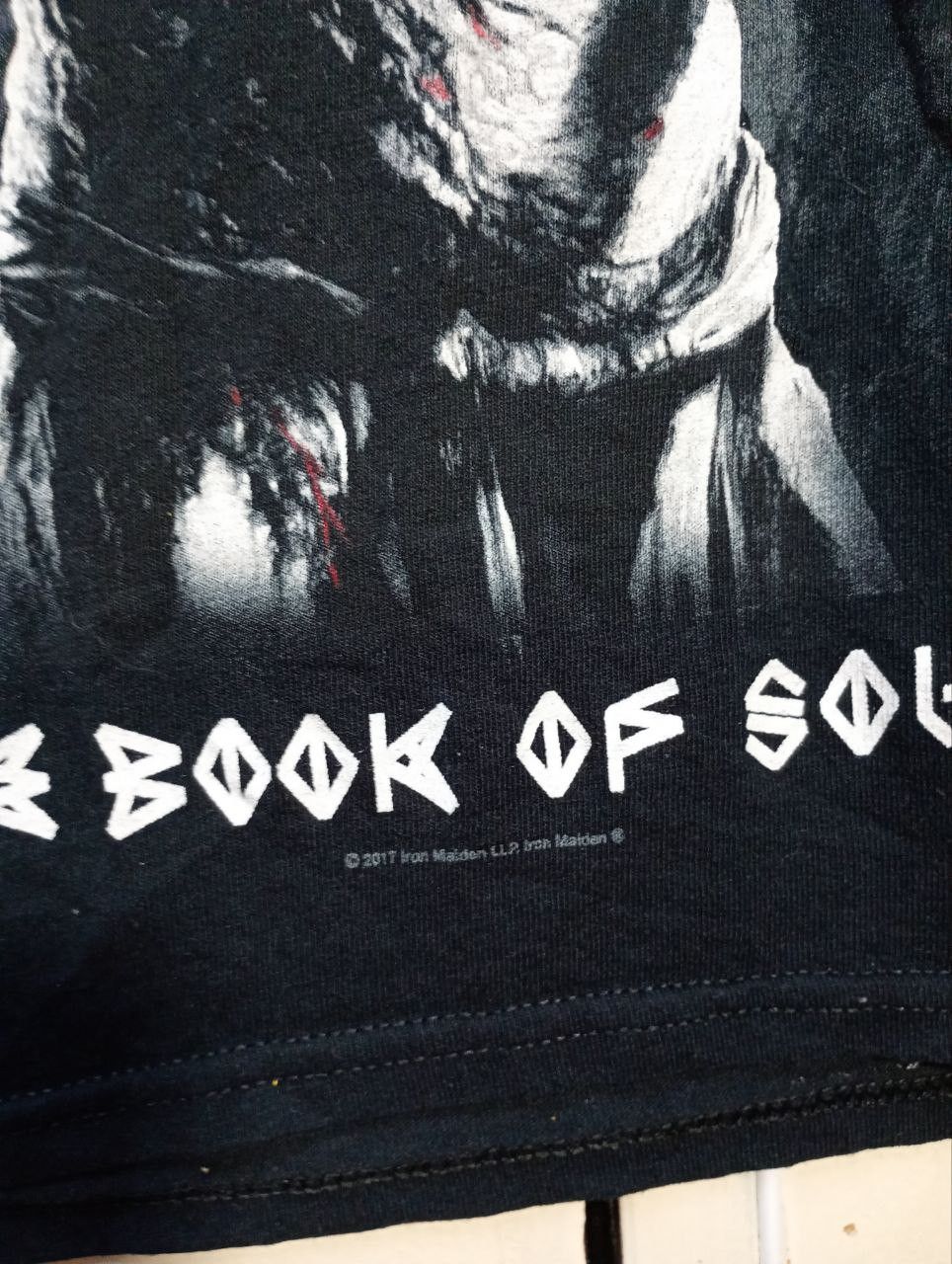 Band Tees × Gildan × Iron Maiden Gildan Iron Maiden The Book Of Souls T-Shirt 2017 Size US S / EU 44-46 / 1 - 6 Thumbnail