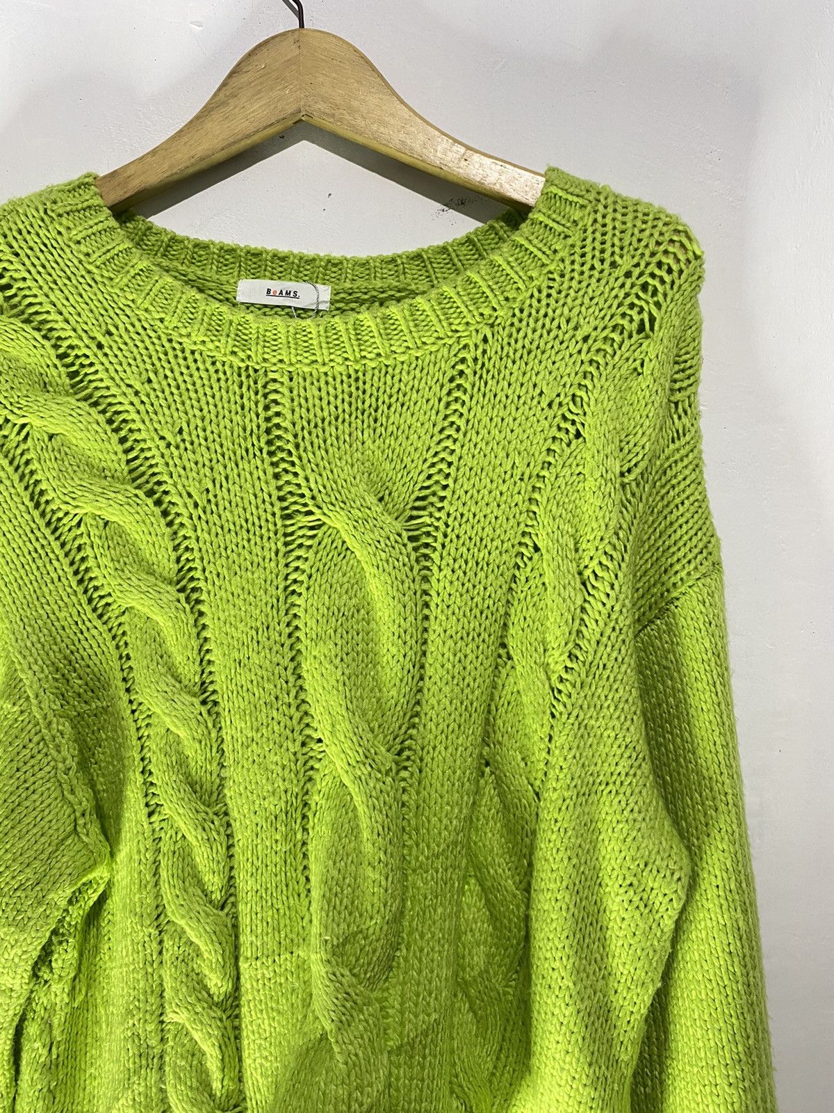 Beams Plus × Hysteric Glamour × Japanese Brand Cable wool knit sweatshirts Size US L / EU 52-54 / 3 - 3 Thumbnail