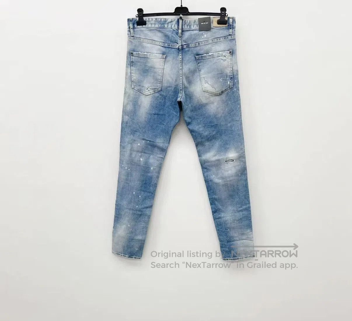 Dsquared2 Blue Distressed Denim Jeans Size 34. Size US 34 / EU 50 - 5 Thumbnail