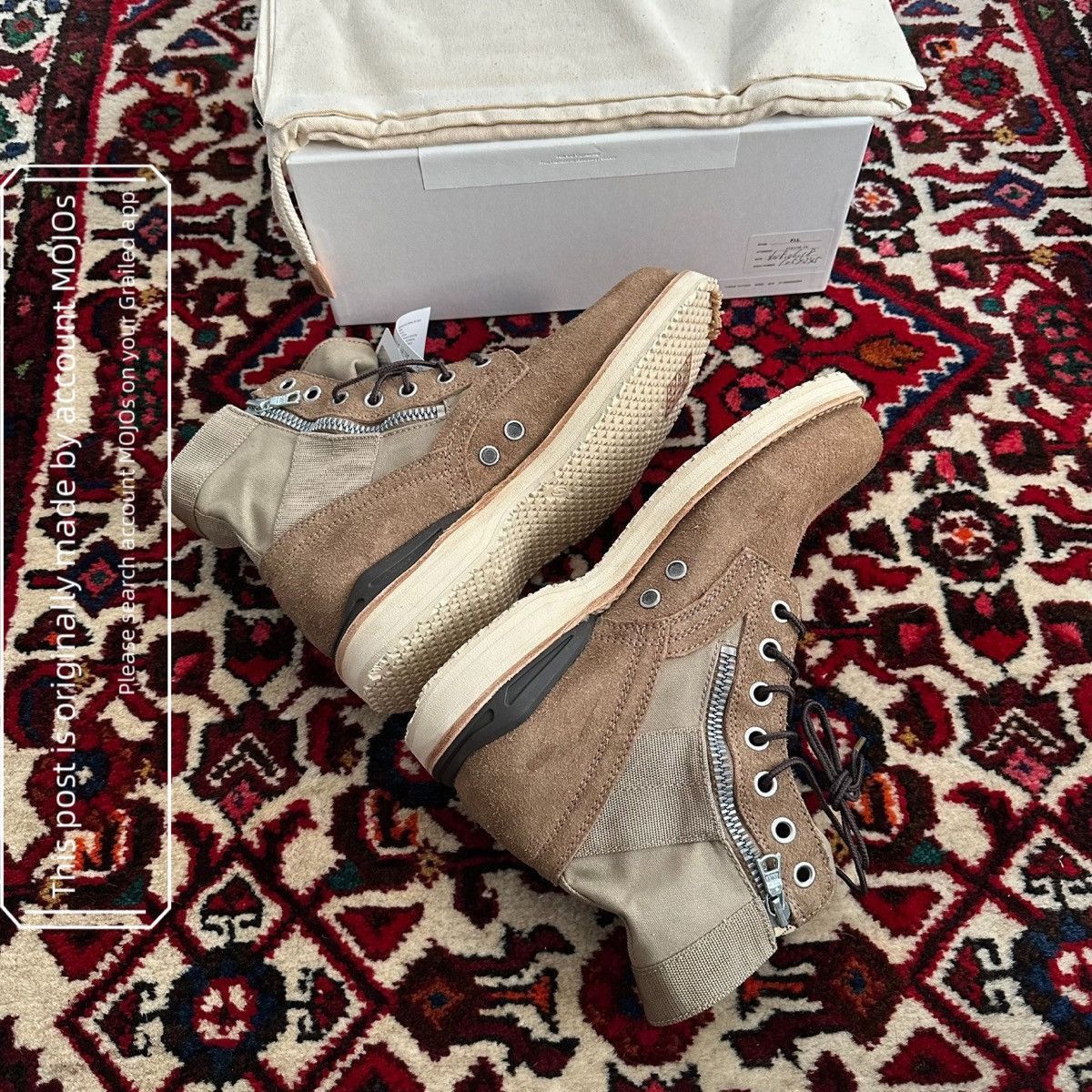 Visvim Sz 10 Visvim 18AW 7-Hole Boots Sand moj.os3322 Size US 10 / EU 43 - 4 Thumbnail