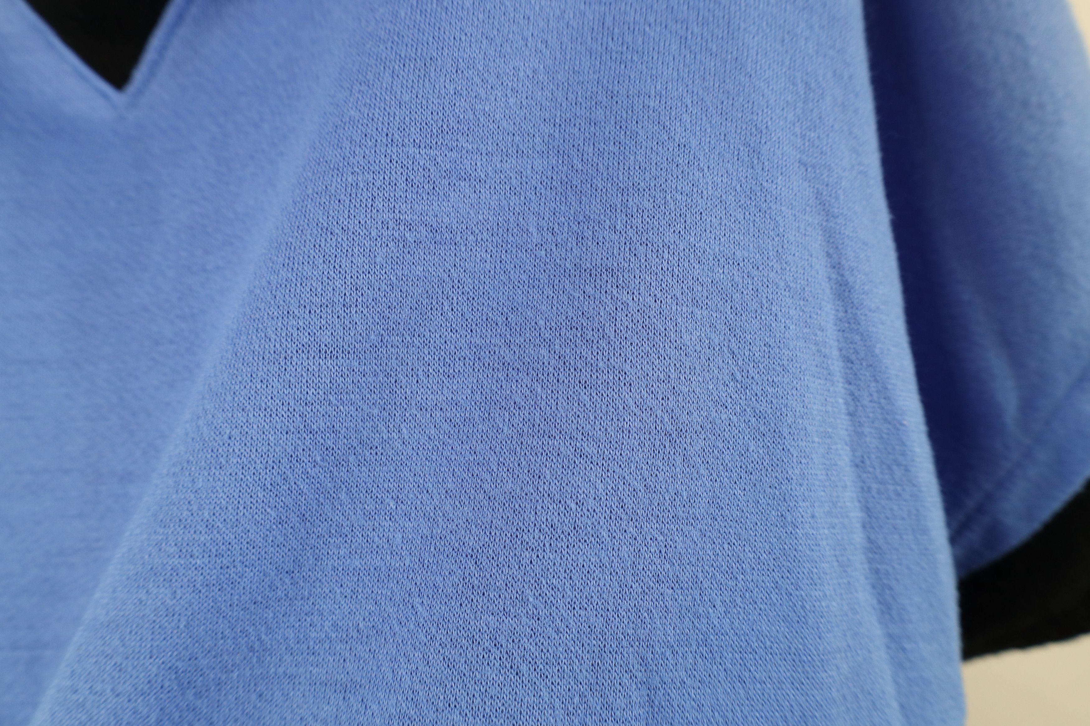 Vintage Vintage 80s Streetwear Dolman Sleeve Sweatshirt Blue USA Size XL / US 12-14 / IT 48-50 - 6 Thumbnail