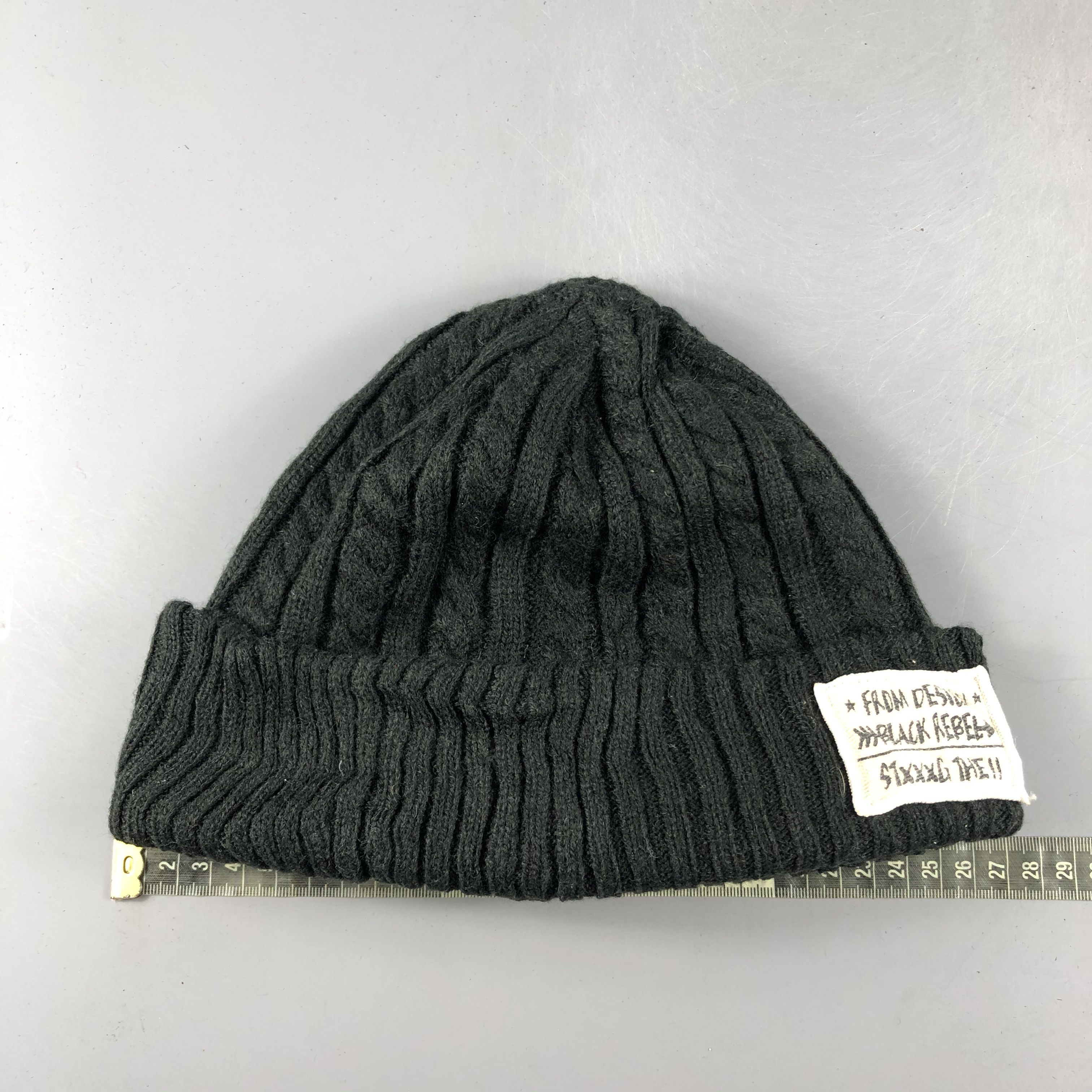 Japanese Brand × Vintage Queen Head Knit Beanie Snow Hat Snow Cap -D418 Size ONE SIZE - 3 Thumbnail