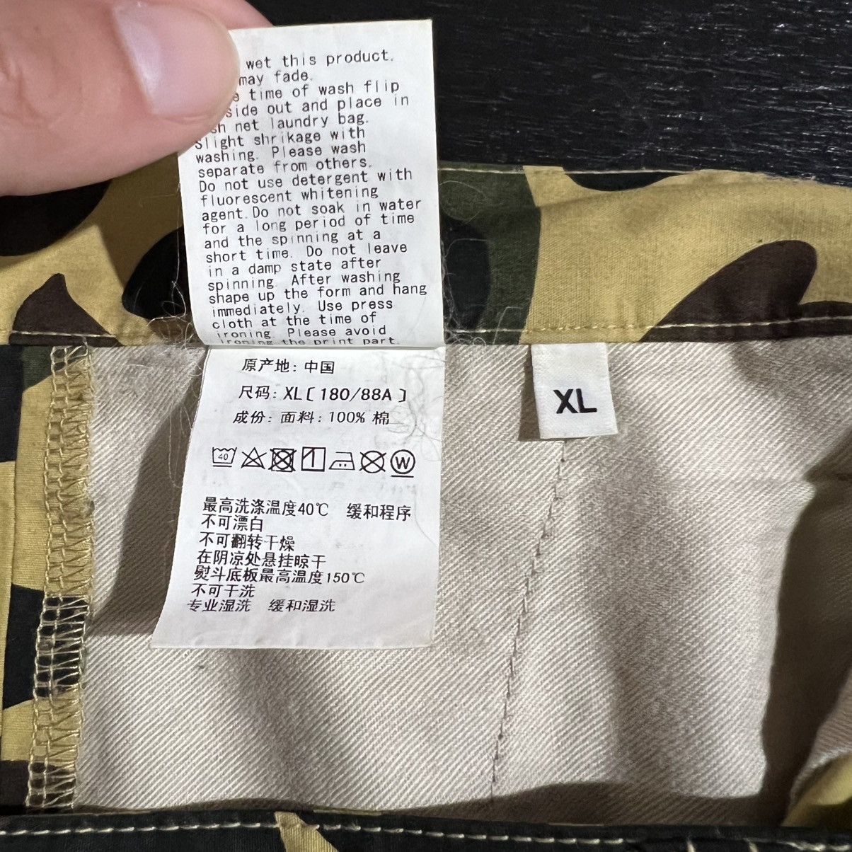 Bape Bape Shark Green Camo Track Pants Size US 36 / EU 52 - 6 Thumbnail