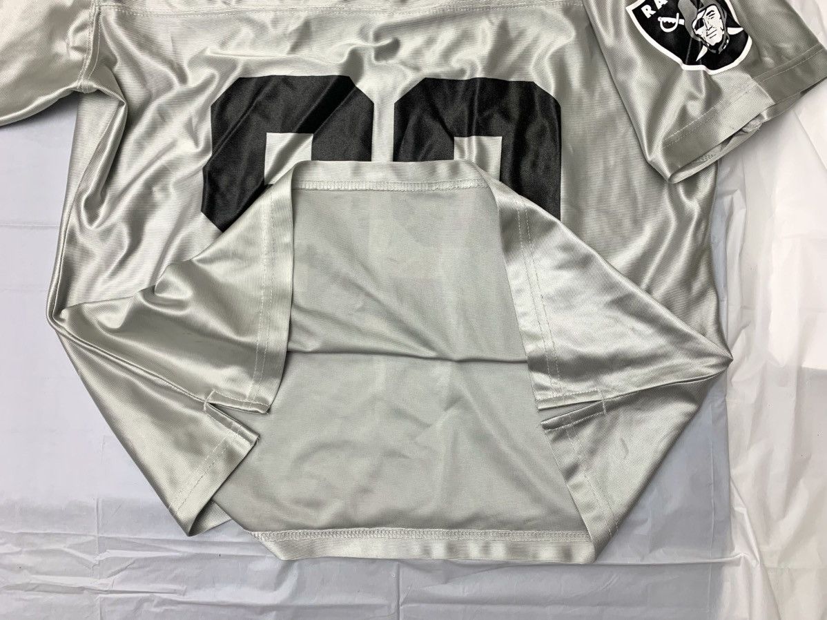 NFL Vintage NFL Oakland Raiders Warren Sapp Jersey Womens Large Size L / US 10 / IT 46 - 3 Thumbnail