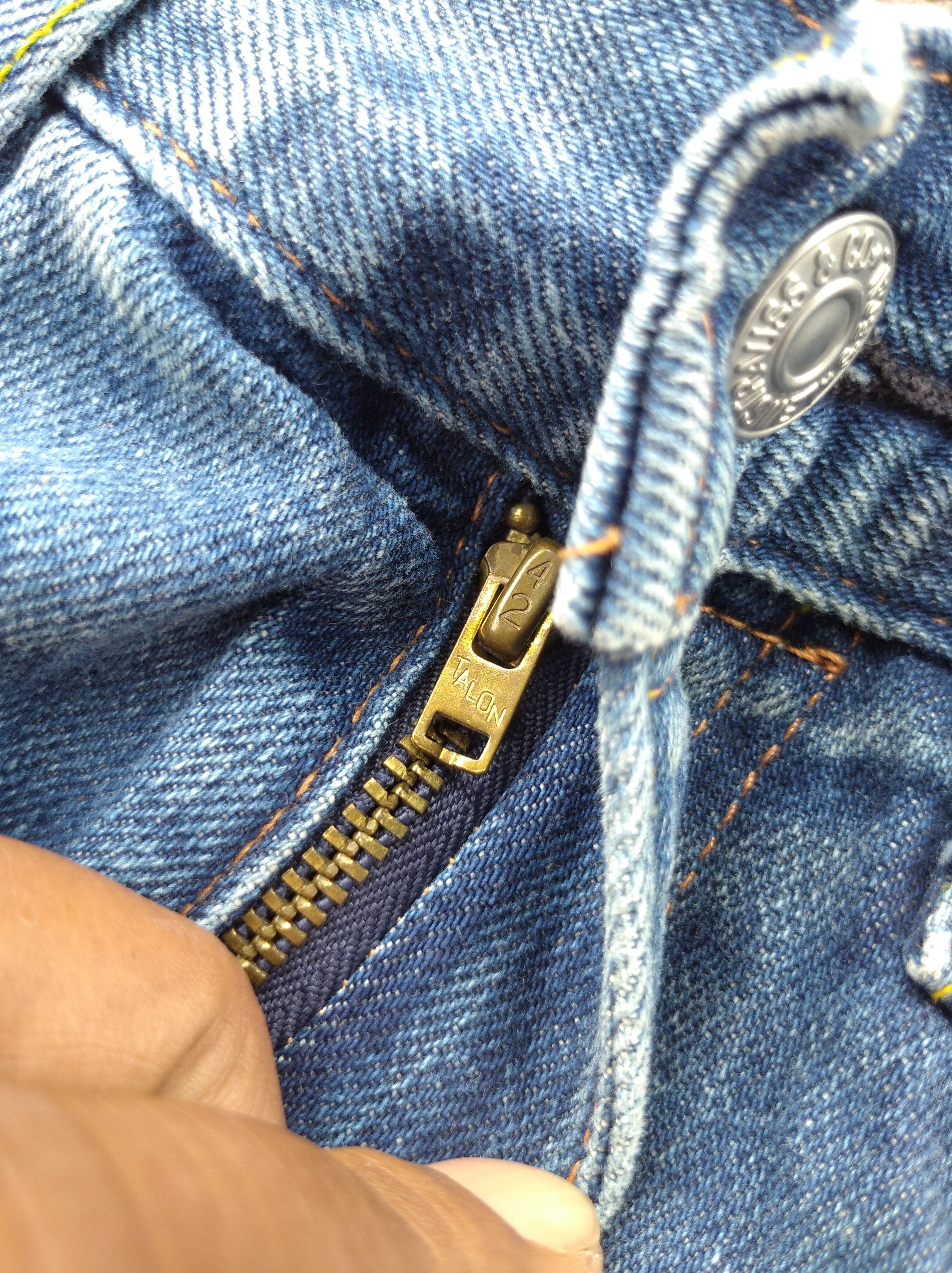 Levi's × Levi's Vintage Clothing Levi's 701 selvedge jeans big E distressed Size US 26 / EU 42 - 5 Thumbnail