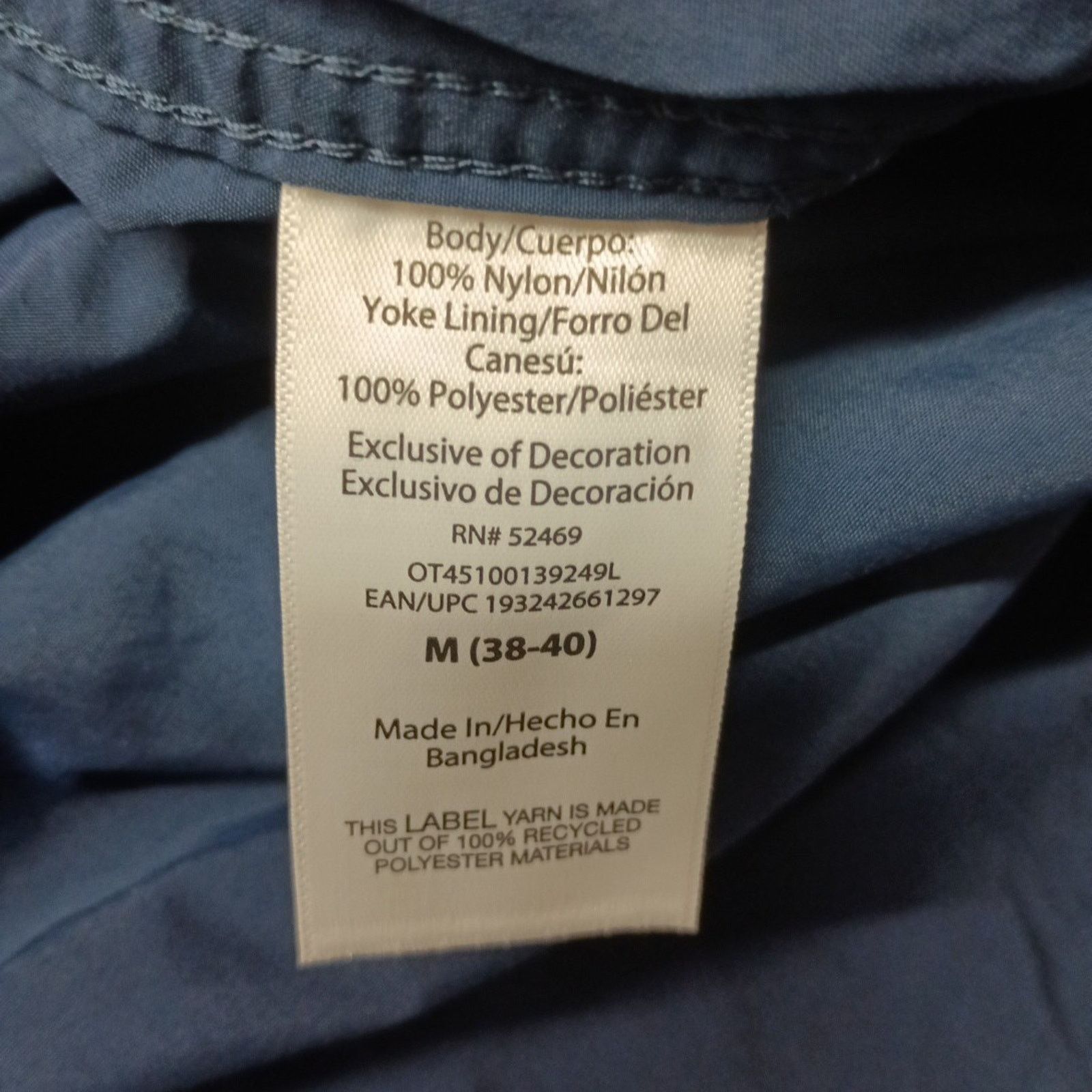Other Ozark Trail Upstream Shirt Mens M Blue Vented Fishing UPF 50 Size US M / EU 48-50 / 2 - 11 Thumbnail