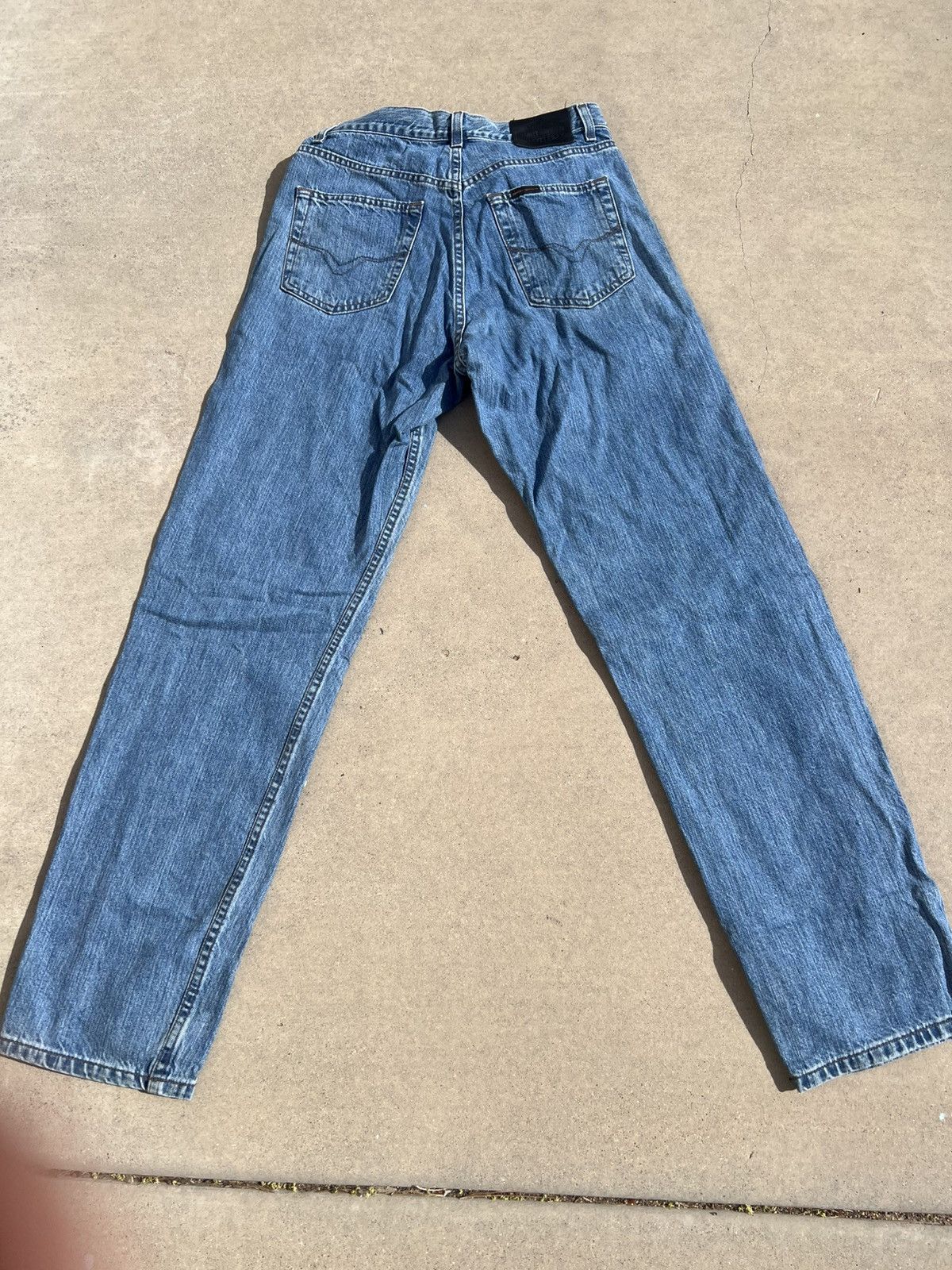 Harley Davidson × Vintage Harley Davidson Denim 32x34 Size US 32 / EU 48 - 2 Thumbnail