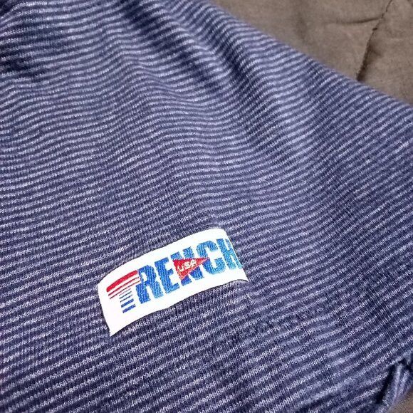 NFL × Trench USA × Vintage Vintage 90s Trench San Diego Chargers Striped T-Shirt Size US L / EU 52-54 / 3 - 4 Thumbnail