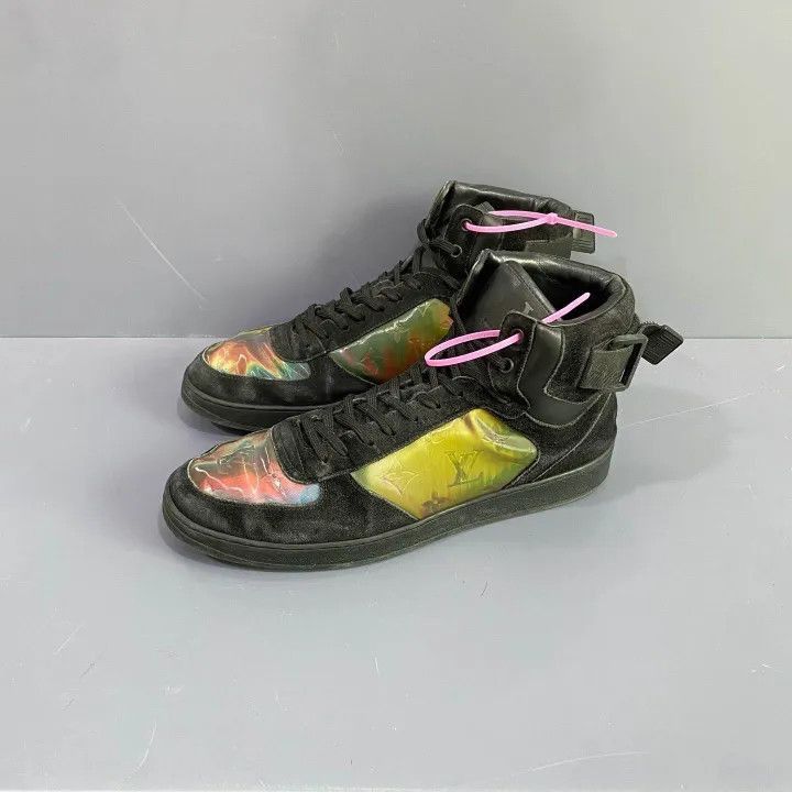 Louis Vuitton Louis Vuitton Rivoli High-Top Sneakers for Men -2508 Size US 8.5 / EU 41-42 - 1 Thumbnail