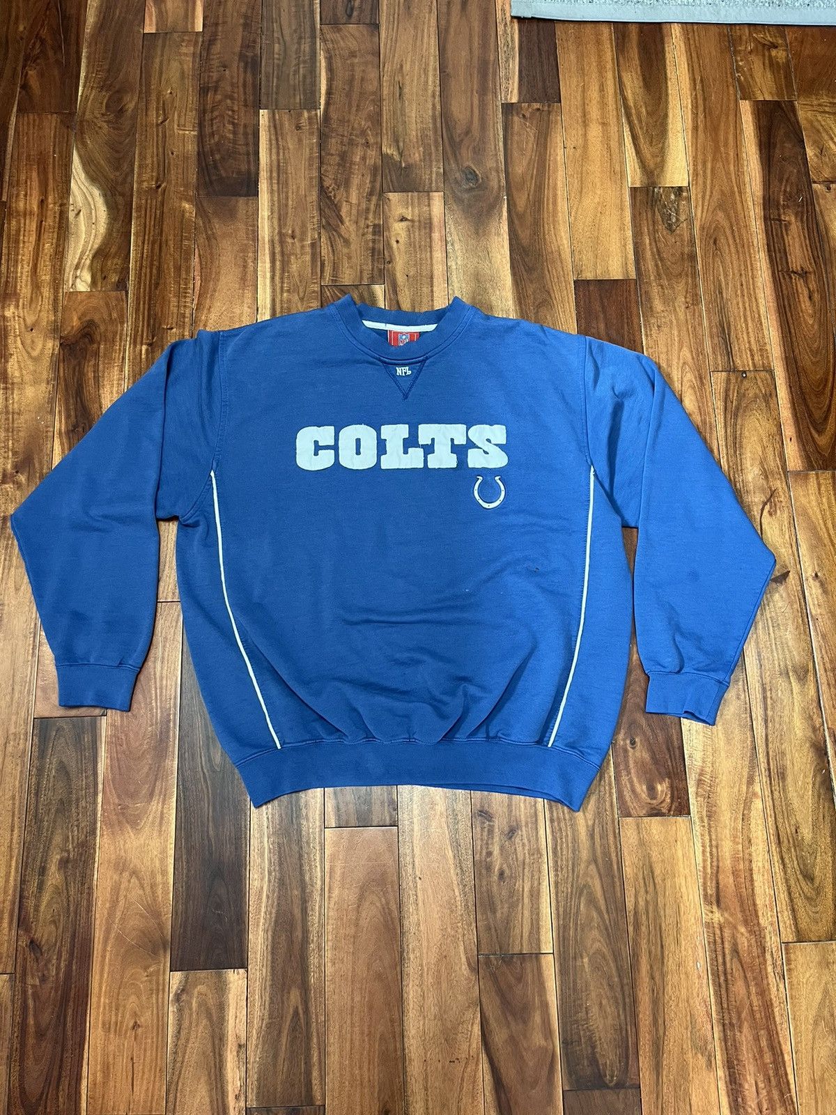 NFL × Vintage Vintage Colts Crewneck Size US L / EU 52-54 / 3 - 1 Thumbnail