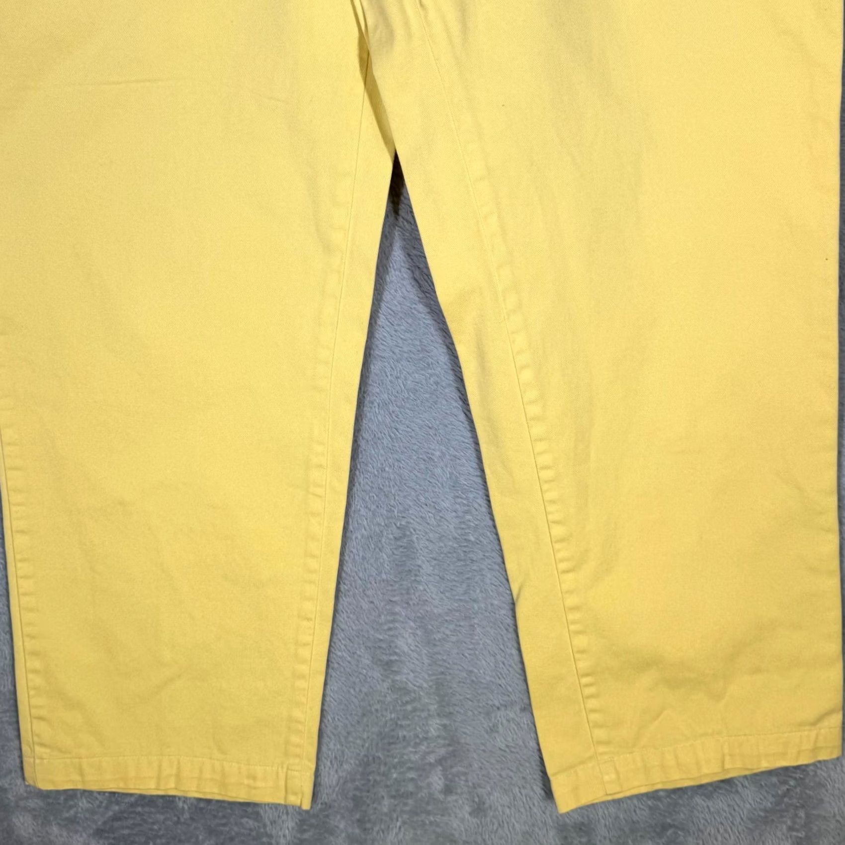 Polo Ralph Lauren Polo Ralph Lauren Chino Pants Men’s 33 x 34 Flat Front Mid-Rise Yellow Cotton Pants Size US XS / EU 42 / 0 - 5 Thumbnail