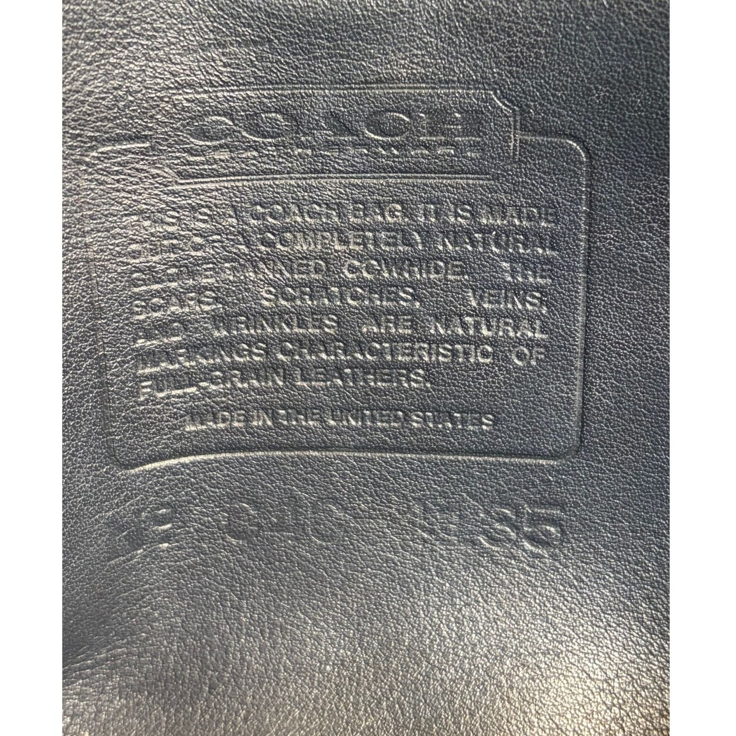 Coach Rare Coach Vintage Promenade Bag Dark Navy Size ONE SIZE - 8 Thumbnail