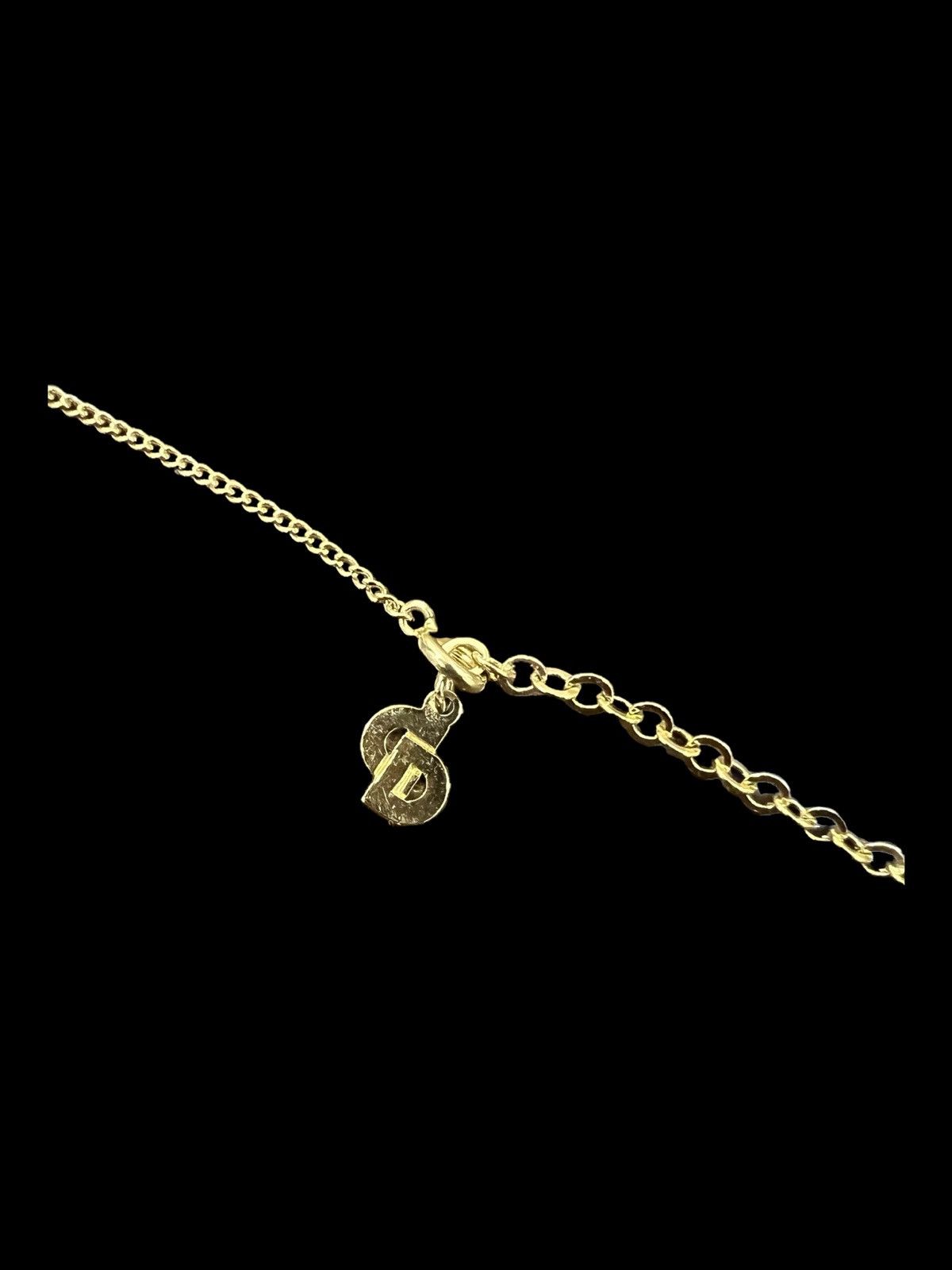 Christian Dior Monsieur Iconic Classic Dior Logo CD Dior Gold Chain Necklace Size ONE SIZE - 7 Thumbnail