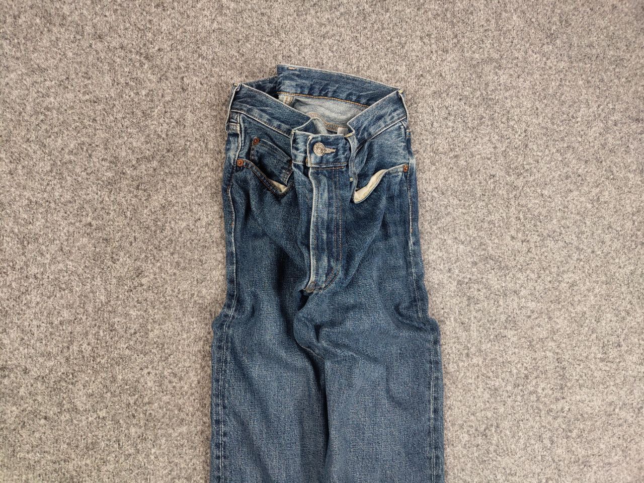 Levi's Vintage Levis Clothing Selvedge Denim Jeans Talon 50's Style Size US 30 / EU 46 - 4 Thumbnail