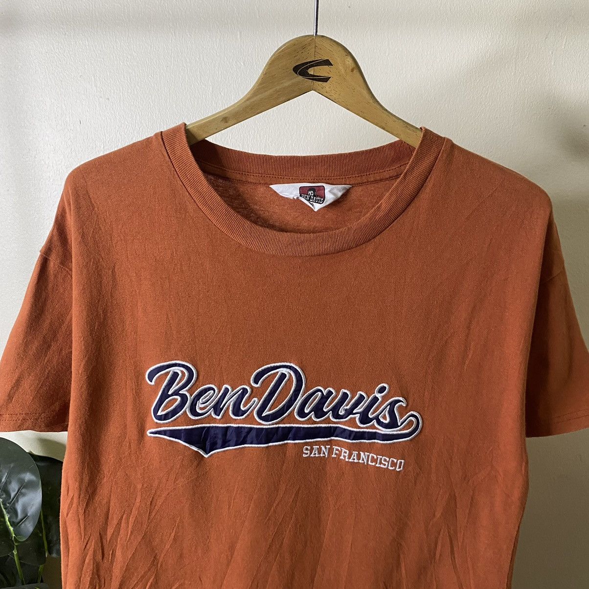 Ben Davis Ben Davis Embroidery Spell Out Streetwear Cropped Tee Size US S / EU 44-46 / 1 - 2 Thumbnail