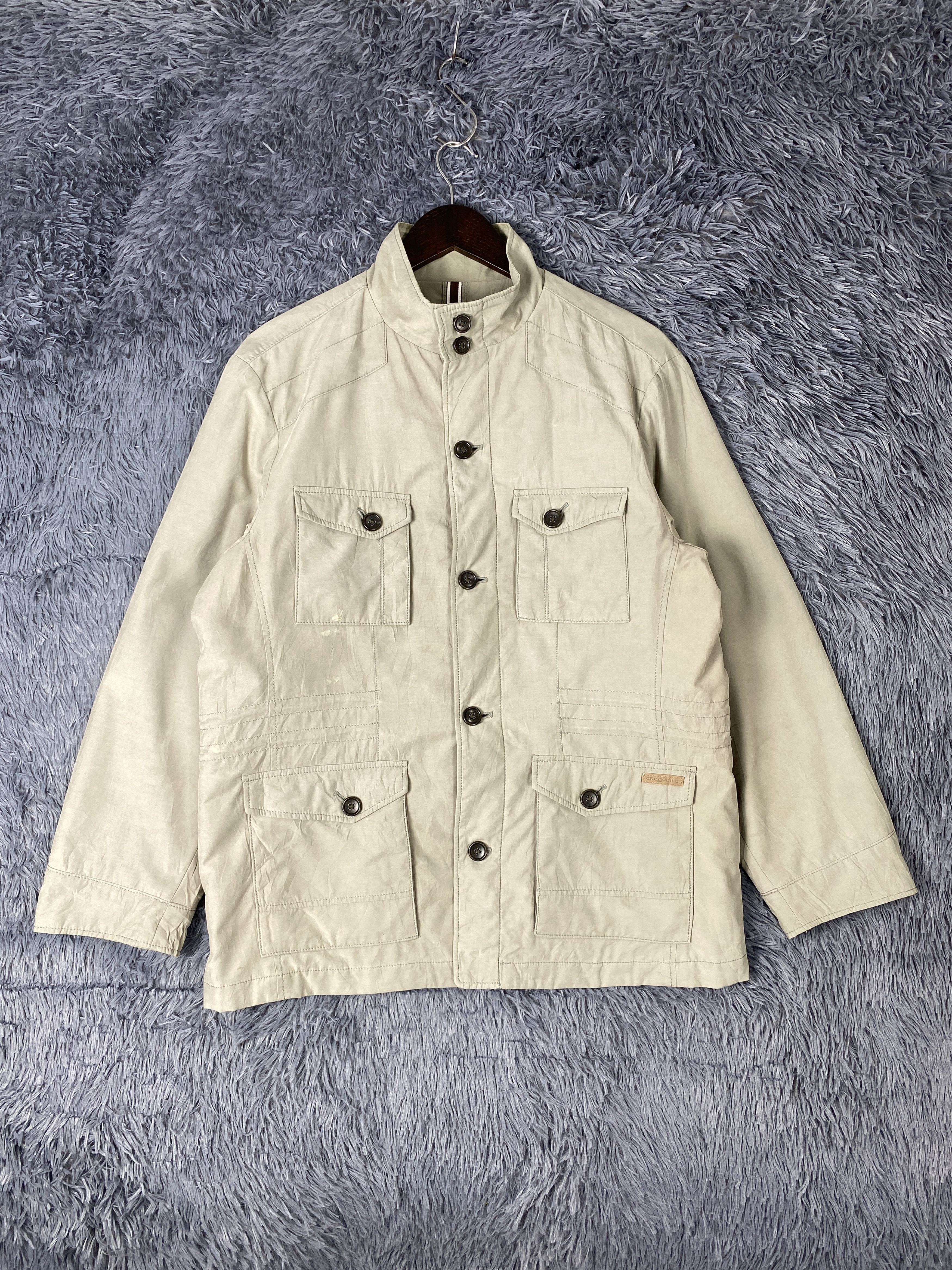 Japanese Brand Vintage Crocodile Long Jacket K0058 Size US M / EU 48-50 / 2 - 1 Thumbnail
