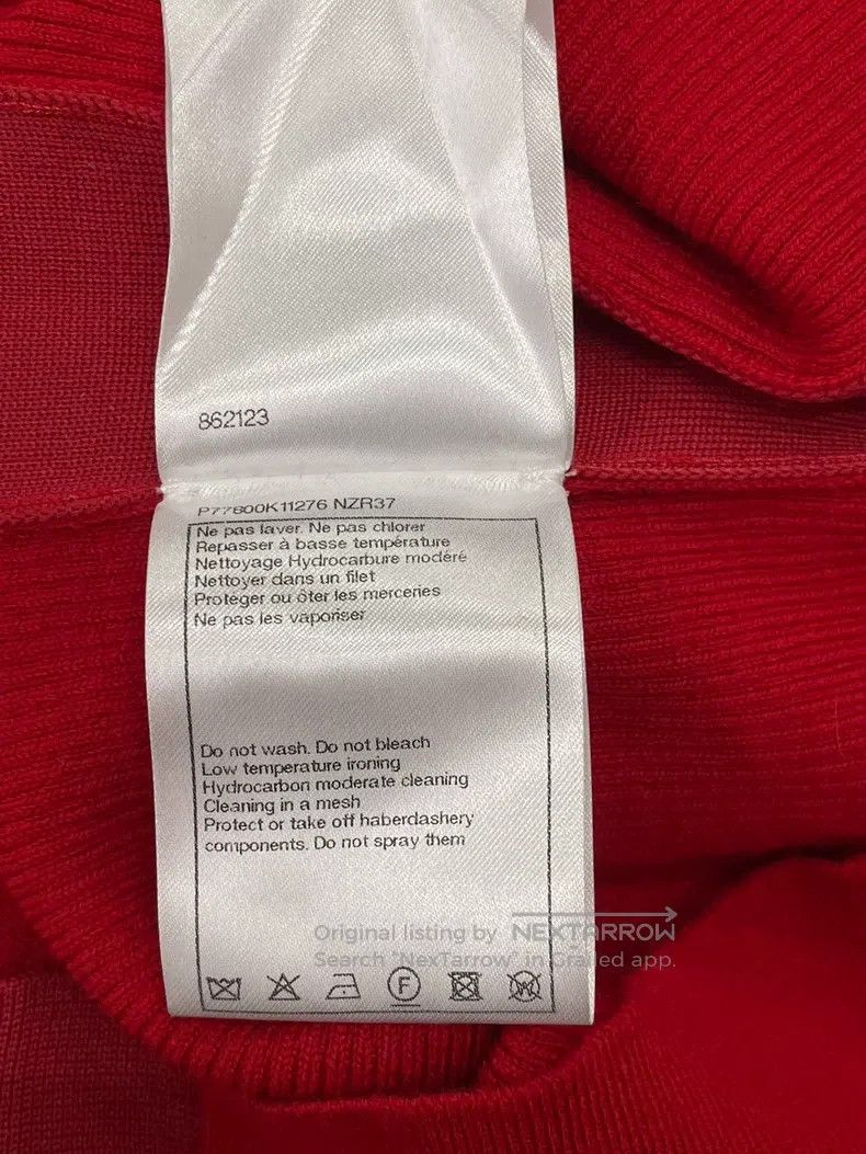 Chanel Chanel Ski series red double C wool long-sleeved sweater Size XXS / US 00 / IT 34 - 6 Thumbnail