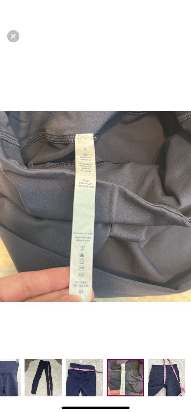 Lululemon Lululemon small enlighten tights leggings Size 27" / US 4 / IT 40 - 5 Thumbnail