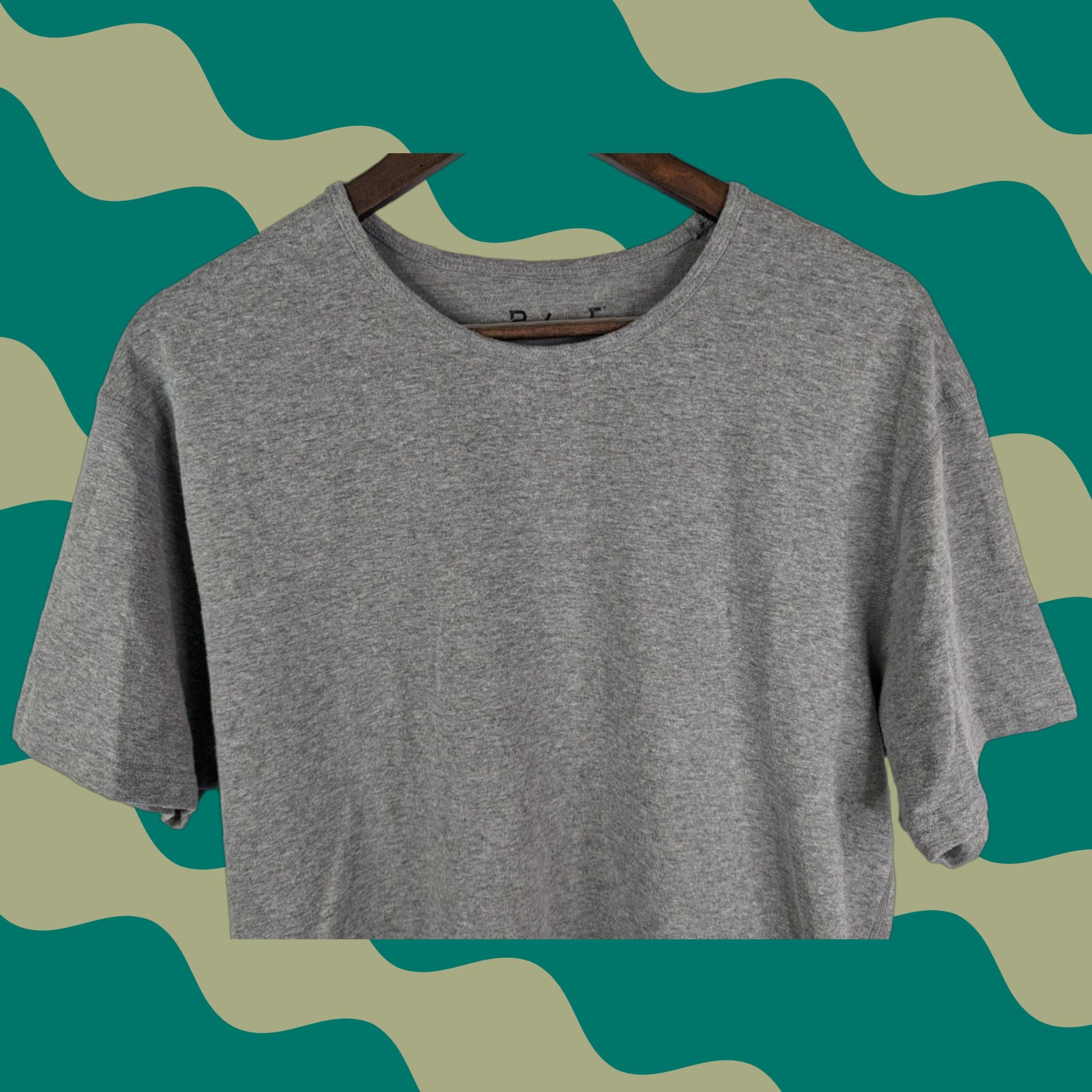 Asics BYLT Grey Drop Cut S/S Shirt Mens Medium Casual Basics Shirt Size US M / EU 48-50 / 2 - 1 Thumbnail