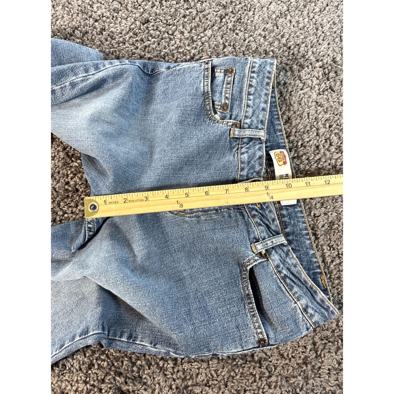 Lee VINTAGE Lee Jeans Bootcut Womens 30x30 Mid Rise Medium Wash Blue Embroidered 30 in Inseam Womens Mens? Size 30" / US 8 / IT 44 - 5 Thumbnail