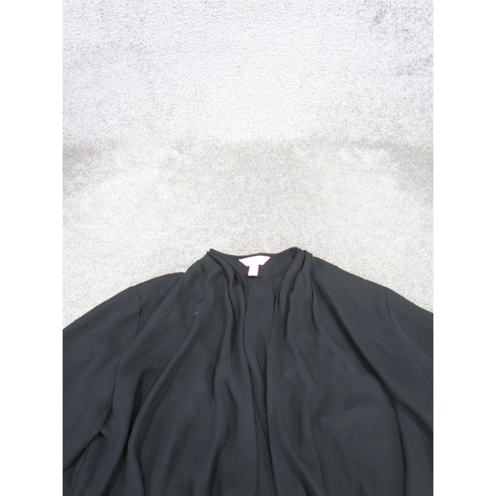 Lilly Pulitzer Lilly Pulitzer Shirt Womens Medium Black Cowl Neck Long Sleeve Blouse Casual Womens M Blouse Size M / US 6-8 / IT 42-44 - 2 Thumbnail
