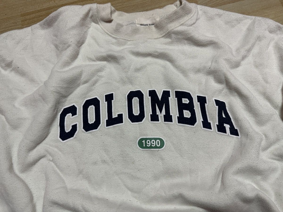 Other Sweatshirt Awesome Apparel “Colombia 1990” Size US L / EU 52-54 / 3 - 7 Thumbnail