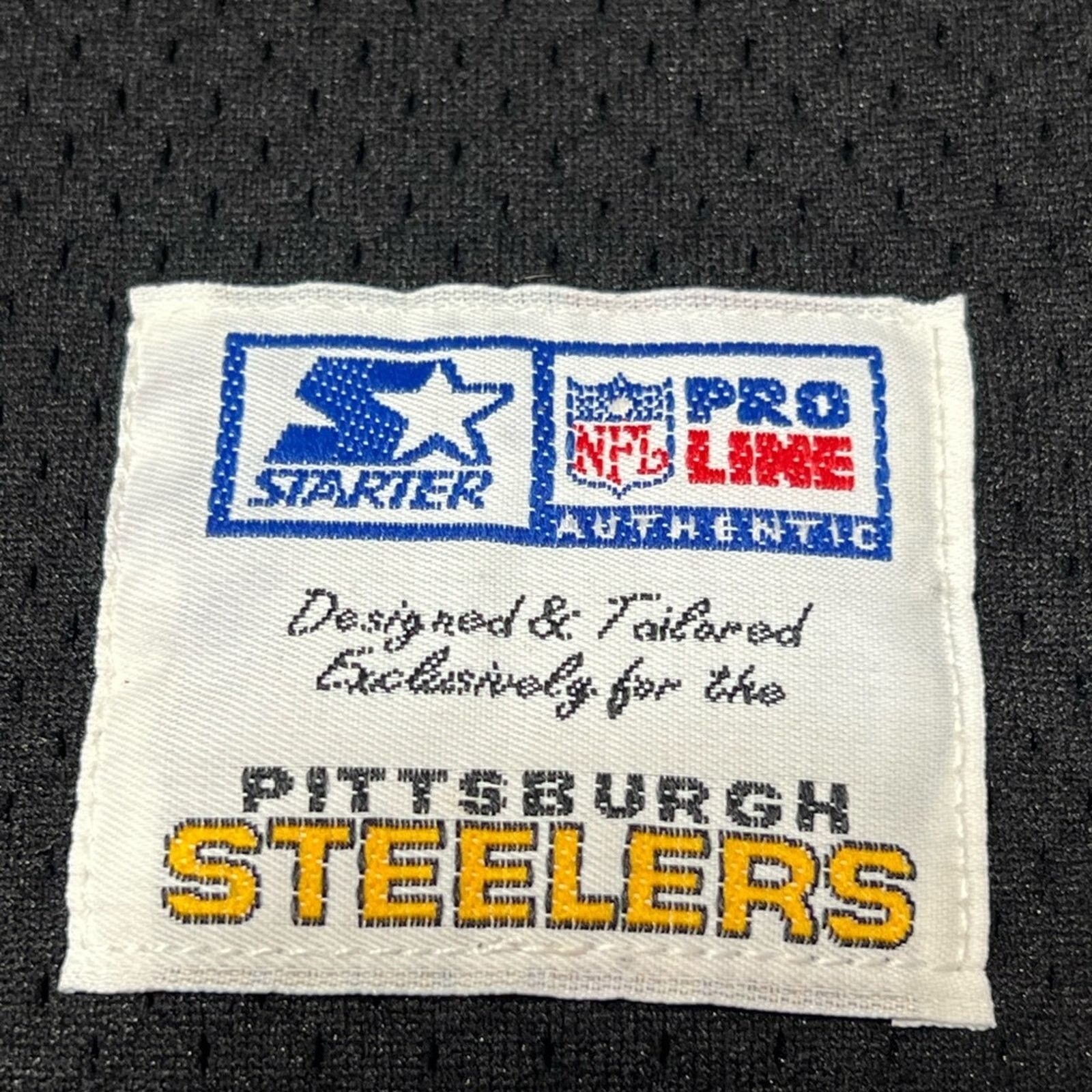 Starter Signed Kordell Stewart Steelers Starter Proline Game Jersey Size US XXL / EU 58 / 5 - 5 Thumbnail