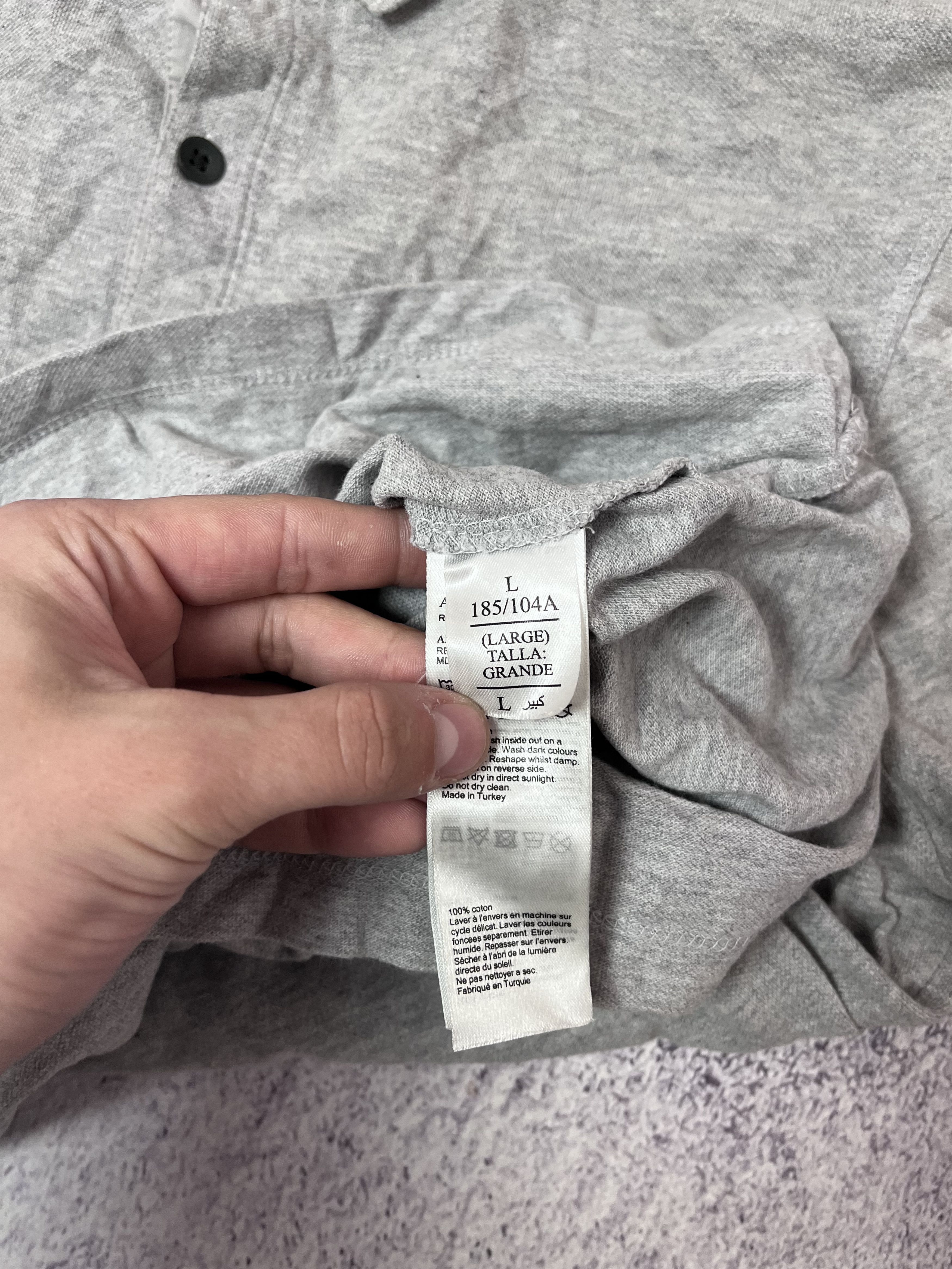Allsaints × Japanese Brand MENS POLO ALLSAINTS SIZE L Size US L / EU 52-54 / 3 - 7 Thumbnail