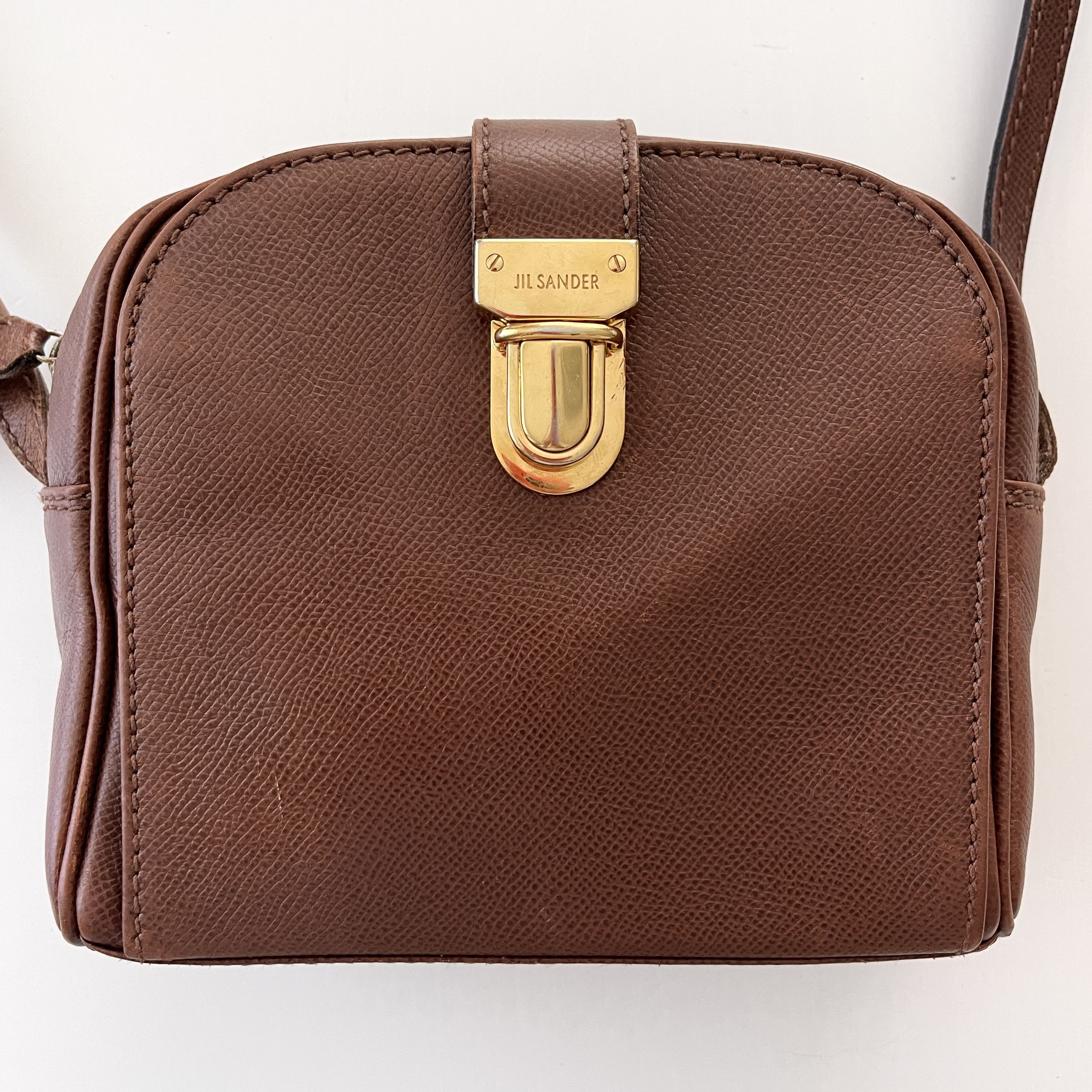 Jil Sander JIL SANDER Brown leather crossbody Bag Size ONE SIZE - 2 Thumbnail