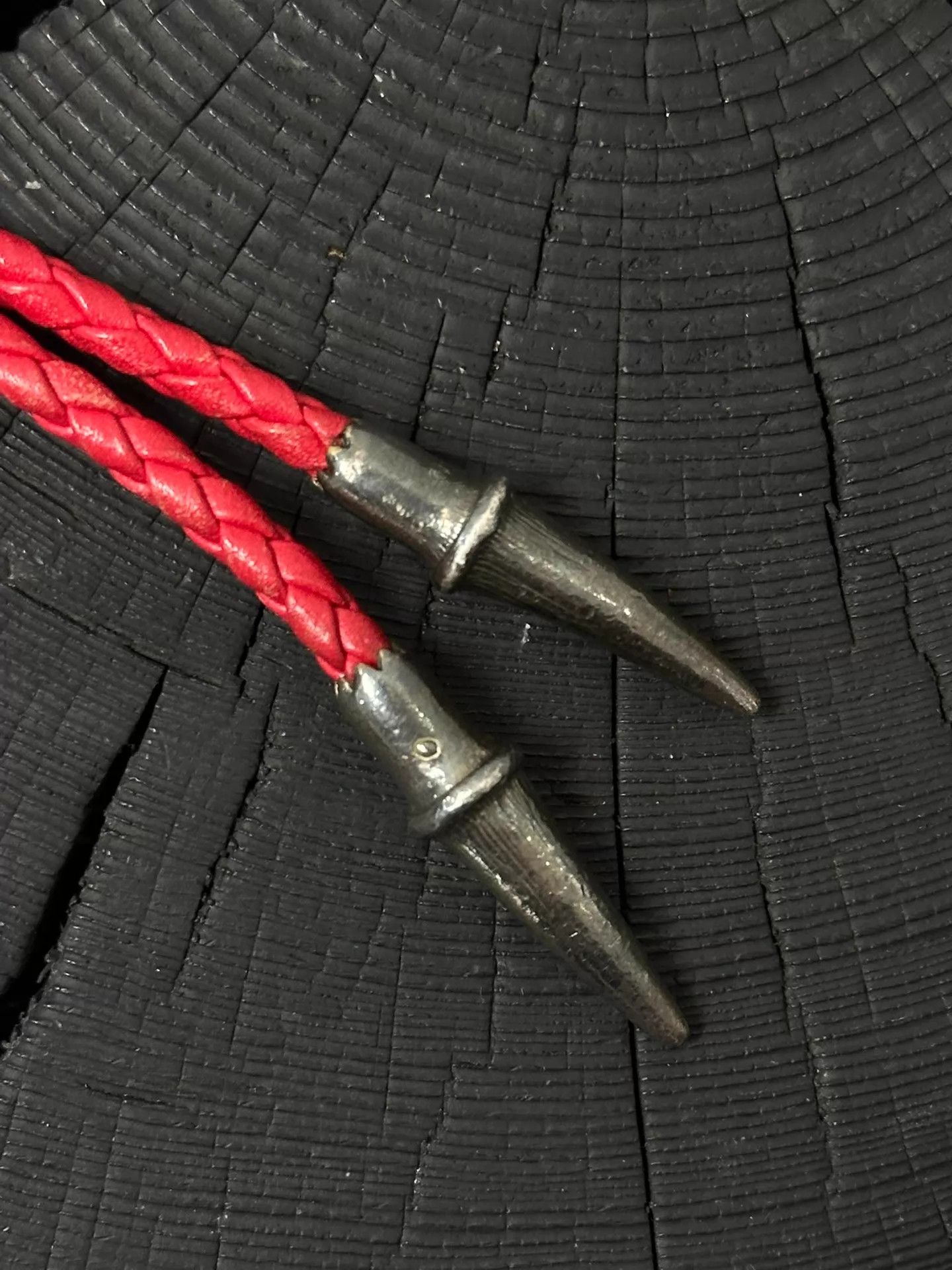 Yohji Yamamoto Yohji Yamamoto y's 00s sheep head tie clip red/black Size ONE SIZE - 5 Thumbnail