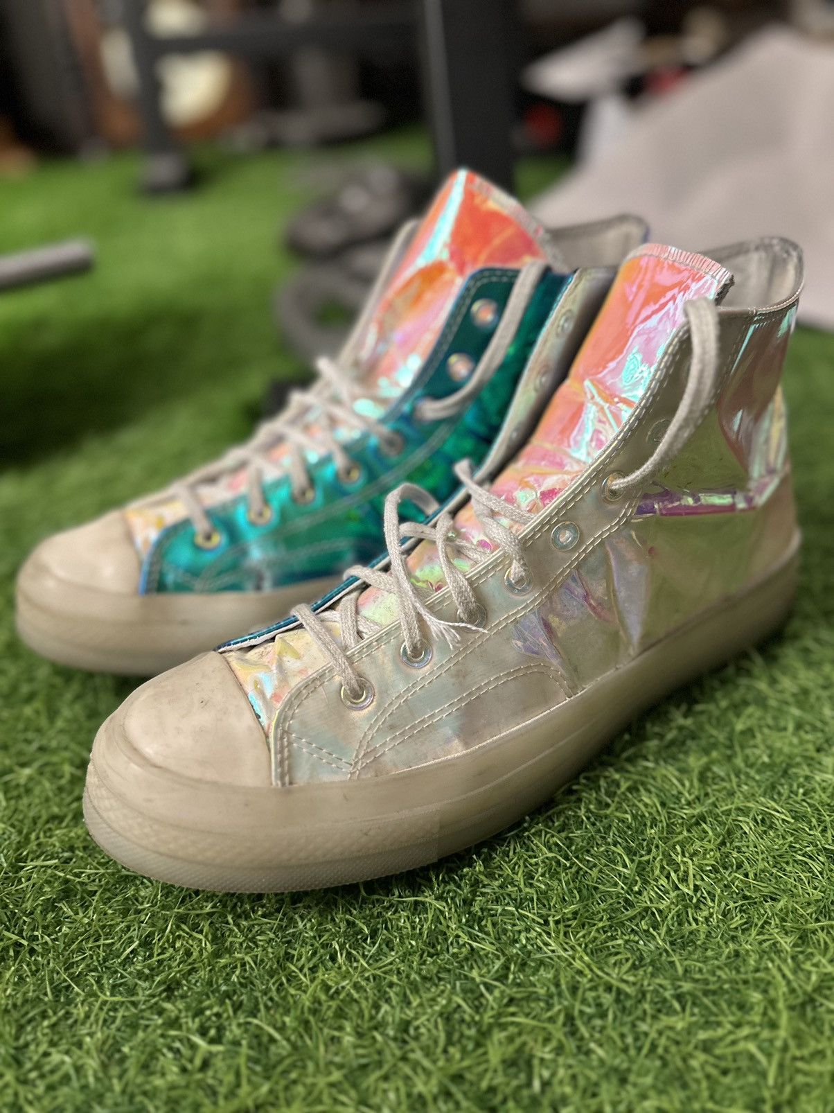 Converse Converse Chuck 70 Hi "Iridescent" Sneakers Size US 11 / EU 44 - 3 Thumbnail