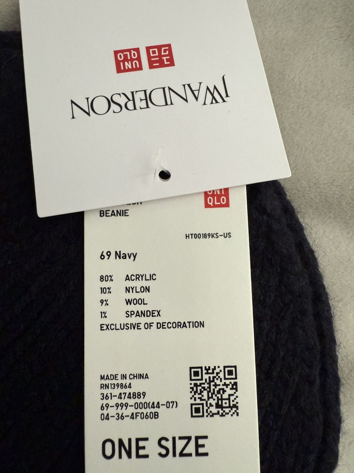 JW Anderson × Uniqlo JW Anderson Uniqlo beanie Size ONE SIZE - 2 Thumbnail