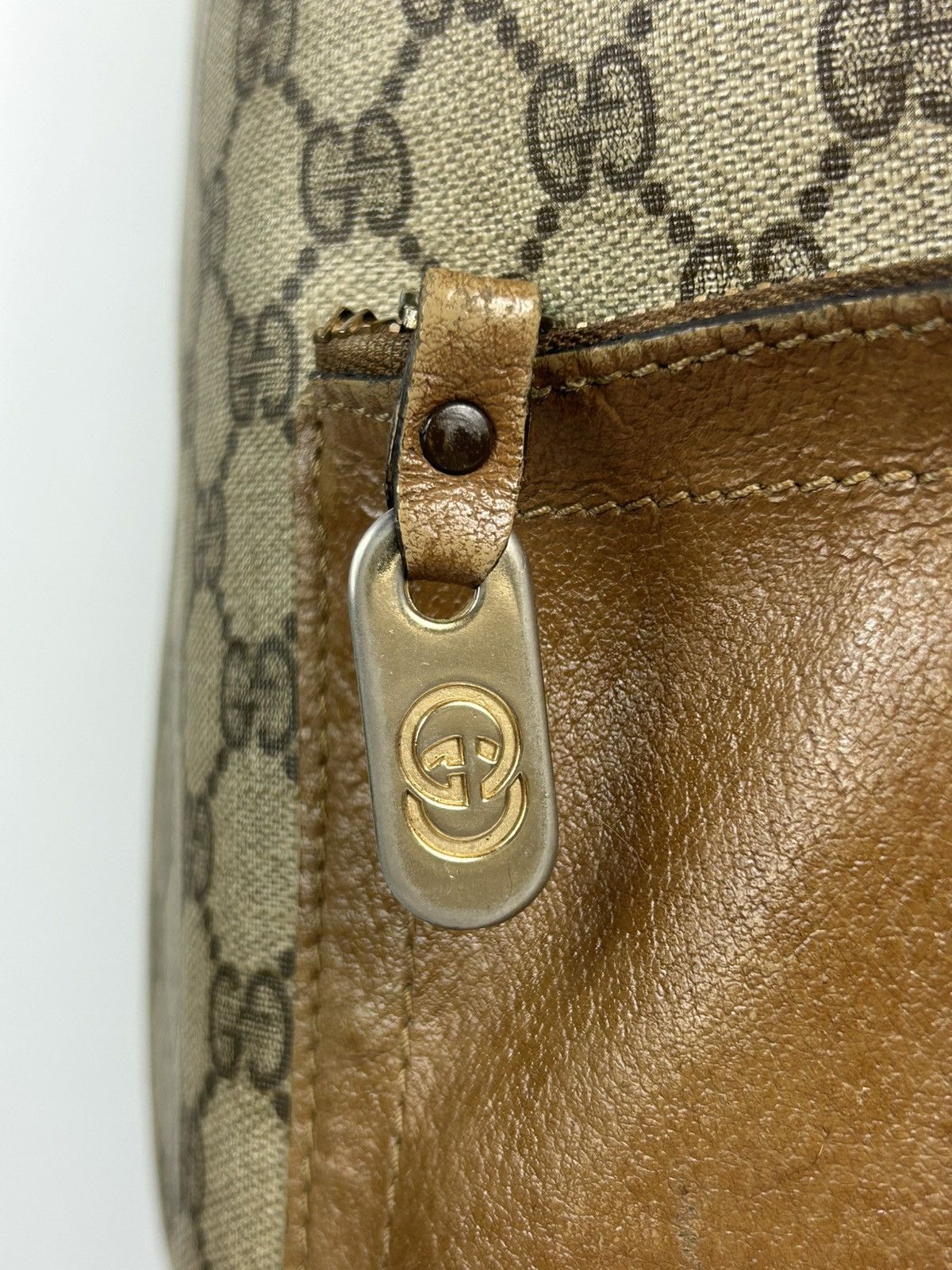 Gucci Gucci GG Monogram Leather Tote Bag Size ONE SIZE - 6 Thumbnail