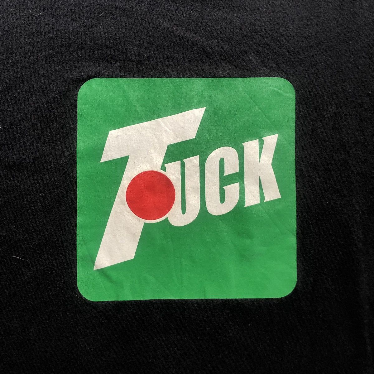 Japanese Brand × Vintage Parody Tee 7 Up Fuck Long Sleeve Tee Shirt Size US S / EU 44-46 / 1 - 3 Thumbnail
