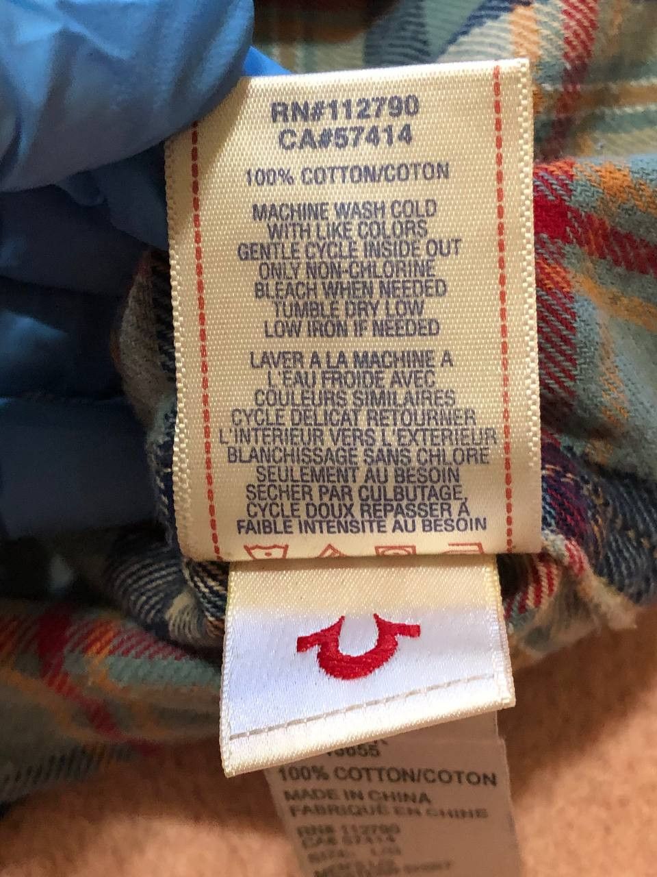 True Religion Y2K print shirt True Religion luxury Vintage streetwear Size US L / EU 52-54 / 3 - 4 Thumbnail