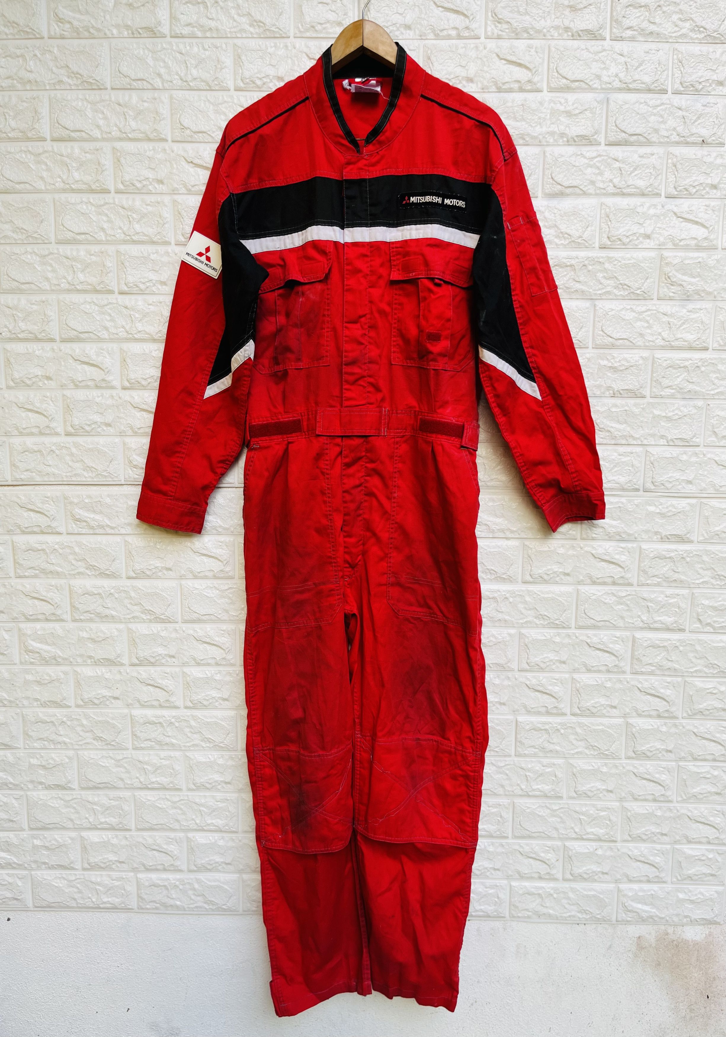 Japanese Brand Vintage Mitsubishi Overall Japanese Designer Fashion Style Size US L / EU 52-54 / 3 - 2 Thumbnail