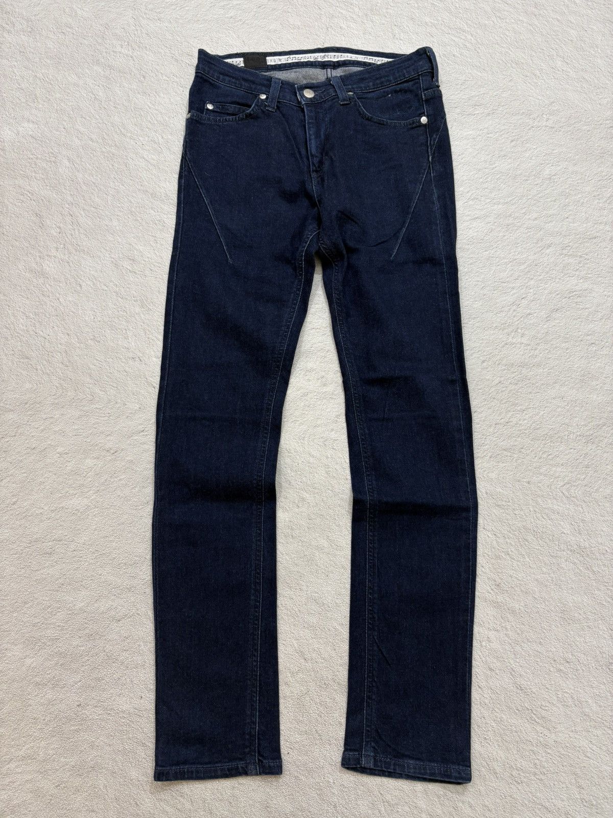Vintage Numbernine X LEE japan skiny punk denim