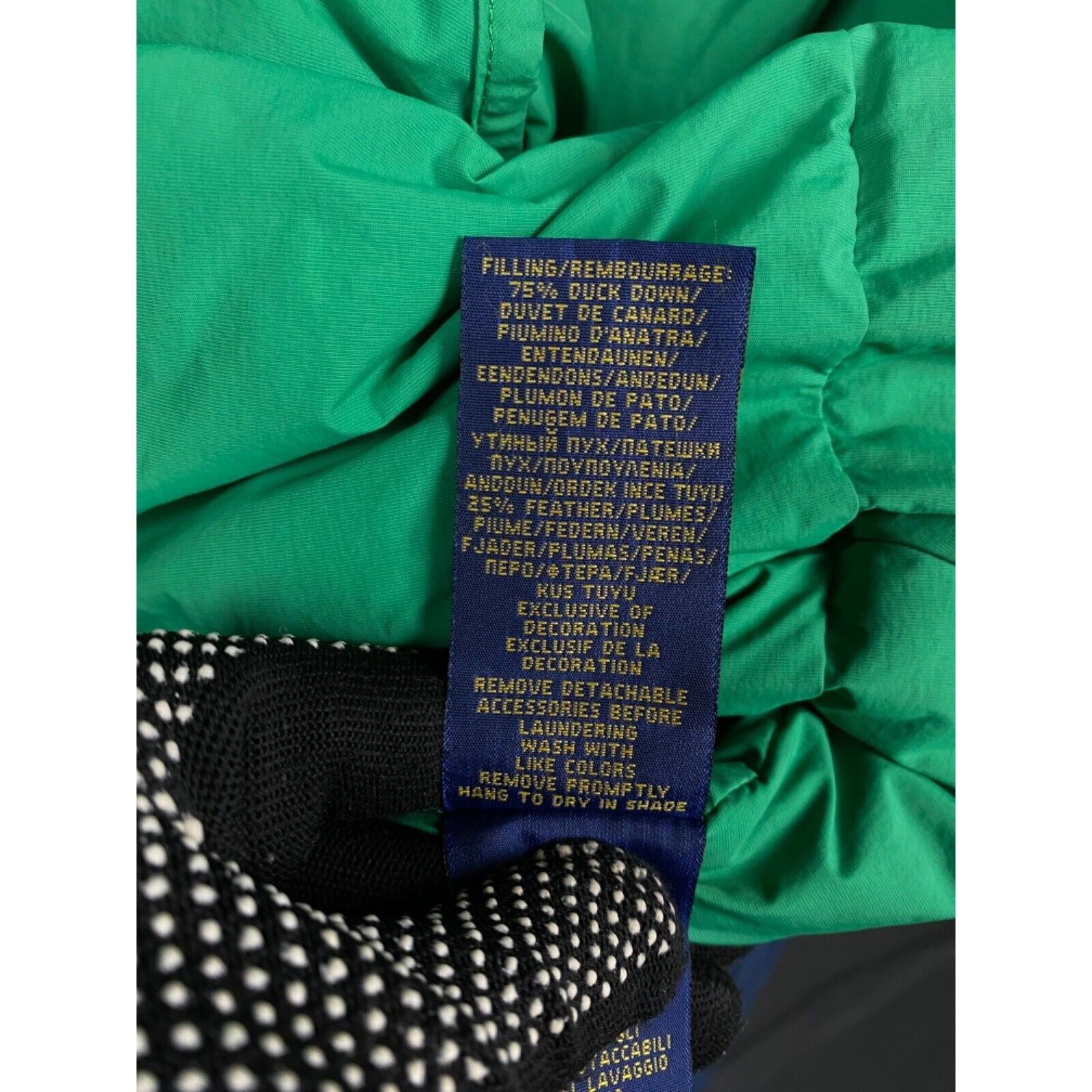 Ralph Lauren Polo Ralph Lauren VTG Men's Blue Down Insulated Puffer Jacke Size US L / EU 52-54 / 3 - 13 Thumbnail