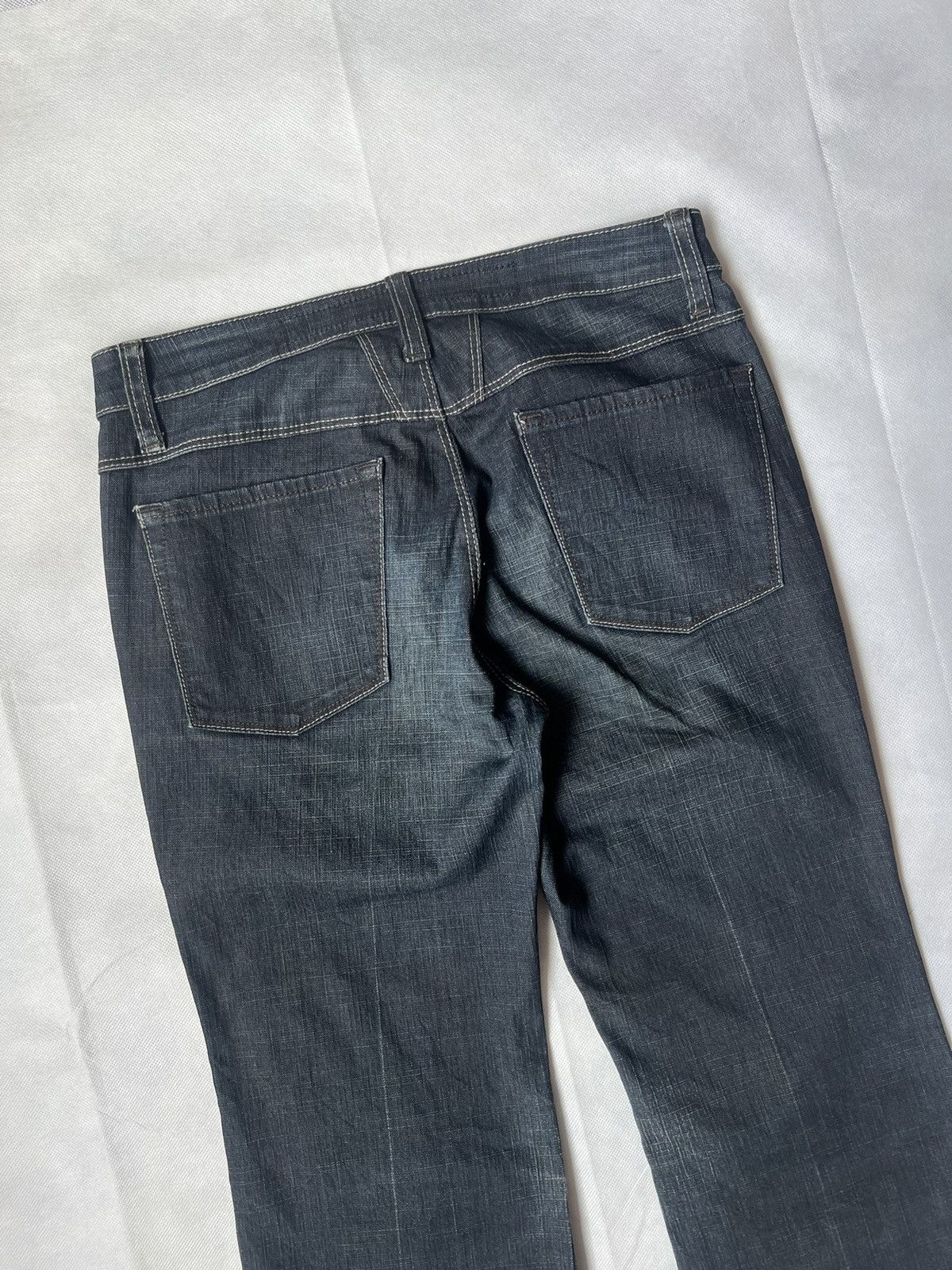 Marithe + Francois Girbaud Marithe Francois Girbaud Open Flared Jeans Size 28" / US 6 / IT 42 - 12 Thumbnail