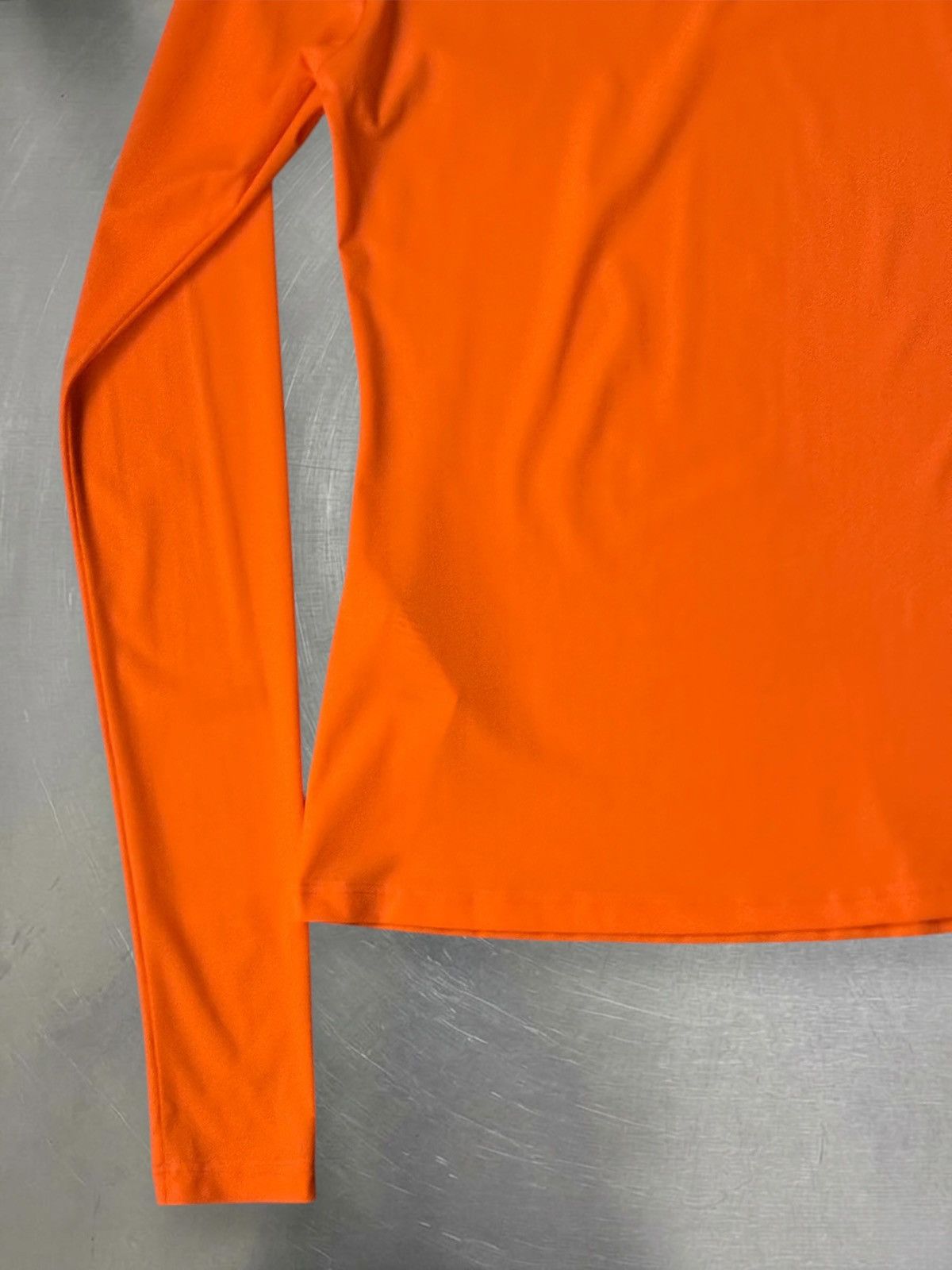 MM6 MM6 Maison Margiela Orange Turtleneck Longsleeve Size S Size S / US 4 / IT 40 - 7 Thumbnail