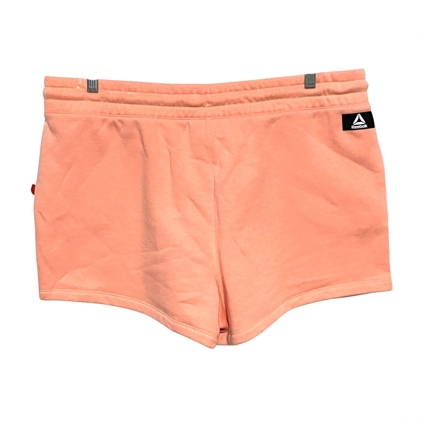 Reebok Reebok Peach Running Sweat Shorts Womens XL Athletic Athleisure Sporty Comfy NWT Size 40" / US 18 - 2 Thumbnail