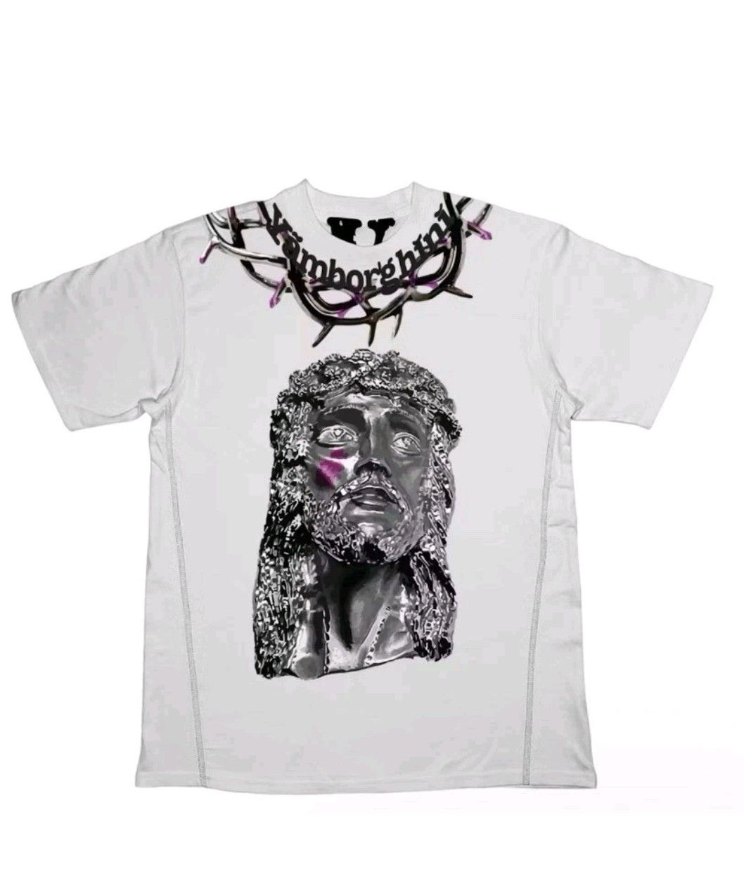 Vlone Vlone Yams Day Jesus Tee Size US XXL / EU 58 / 5 - 1 Thumbnail