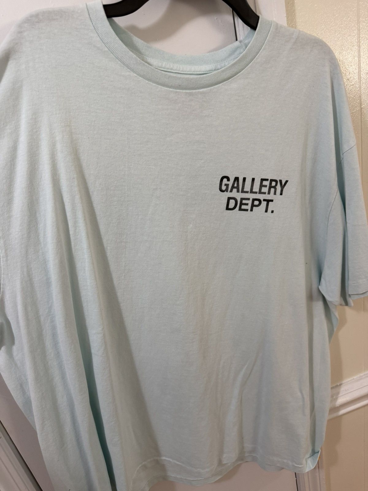 Gallery Dept. Gallery Dept Souvenir Tee ‘ Baby Blue ‘ Size US XXL / EU 58 / 5 - 1 Thumbnail