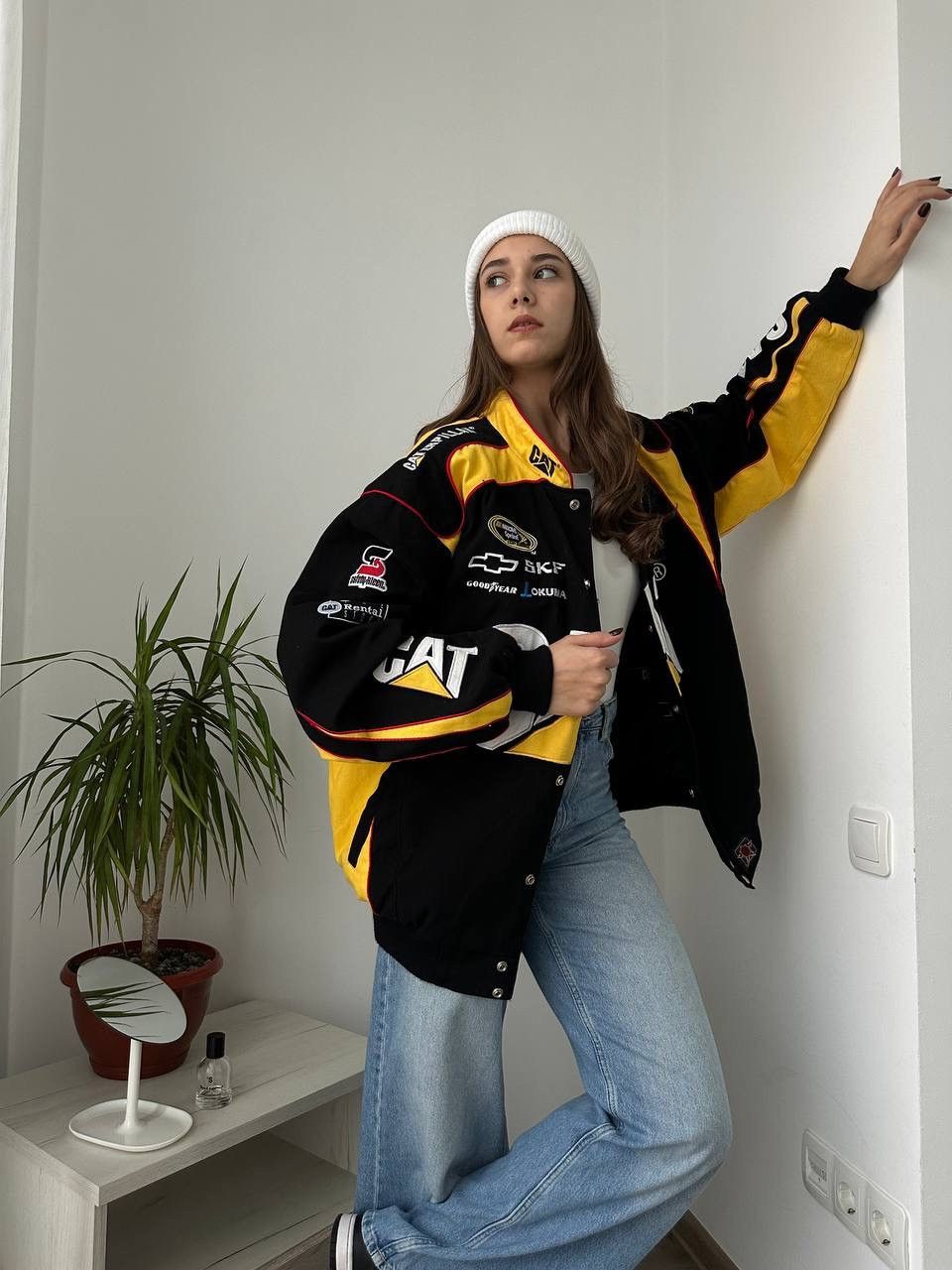 NASCAR × Vintage Vintage NASCAR Racing GAT Formula One Bomber Jacket Size US M / EU 48-50 / 2 - 17 Thumbnail