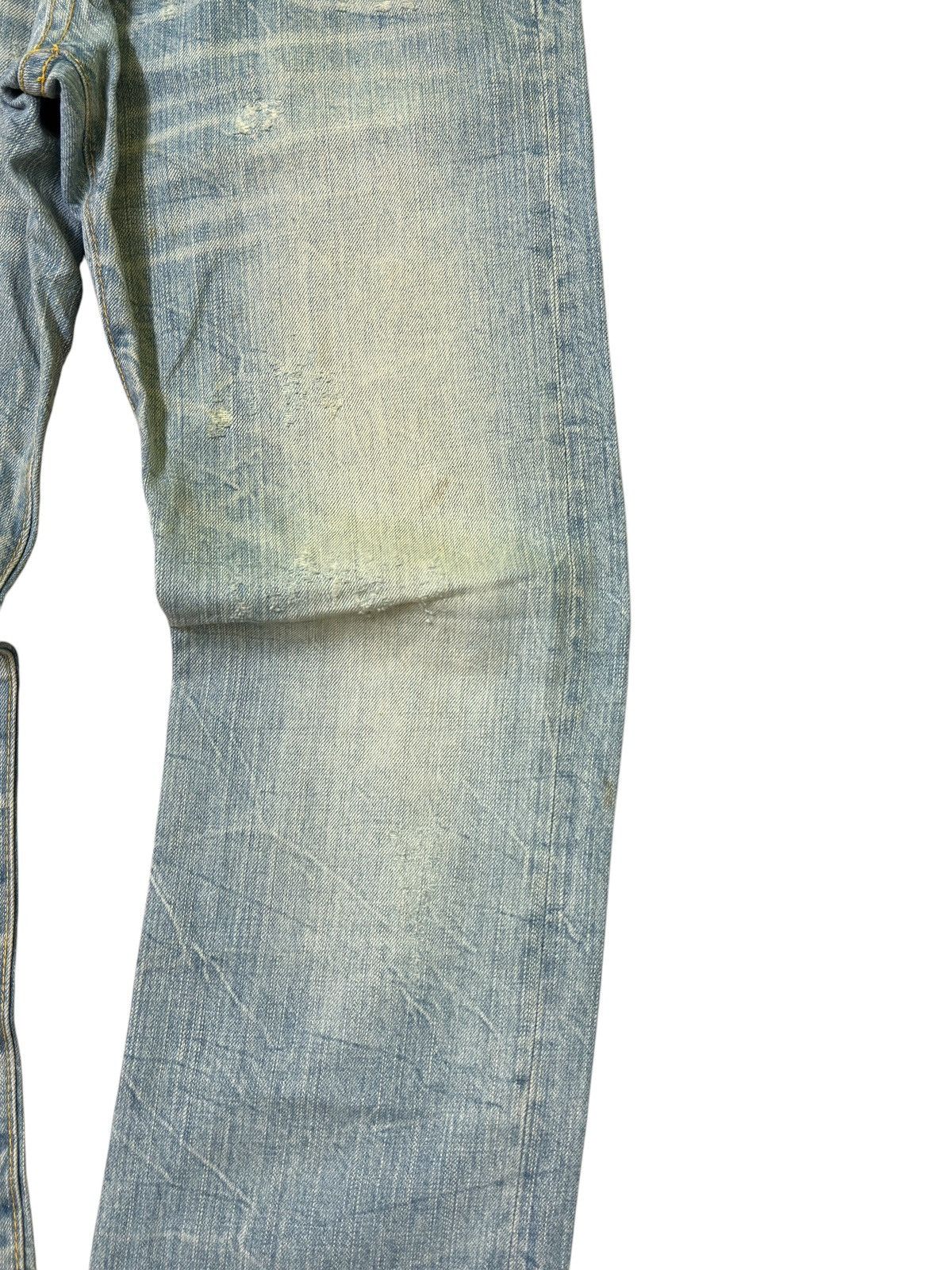 Japanese Brand Vintage COCOLULU Printed logo Distressed Acid Wash Denim Size US 31 - 8 Thumbnail